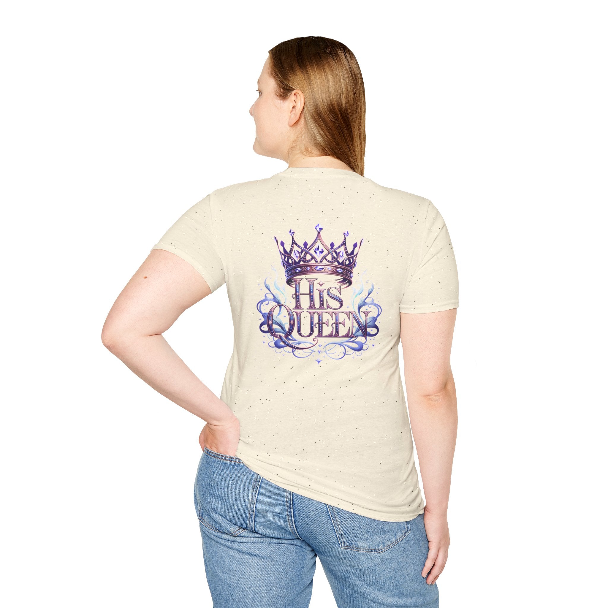 His Queen T-Shirt — Crown Graphic Couples