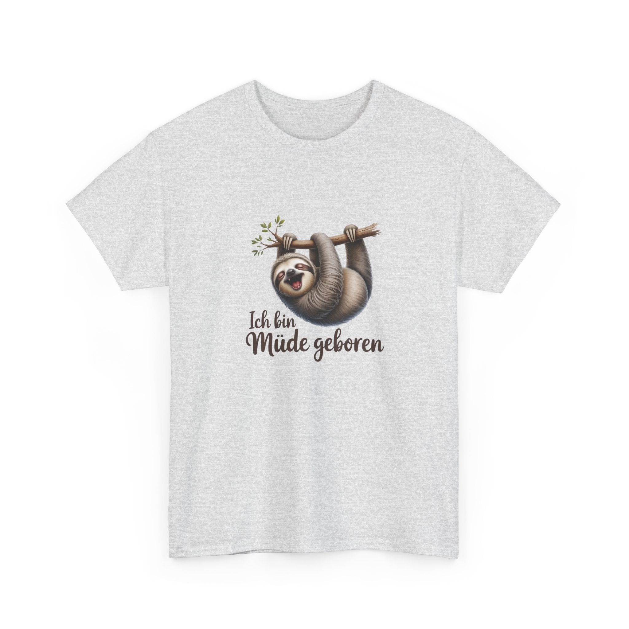 Herren Tshirt — "Ich bin Müde geboren"