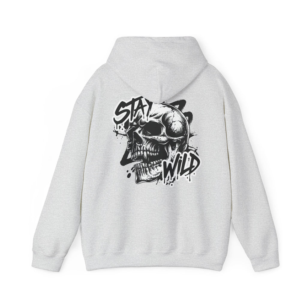 Stay Wild Skull Hoodie