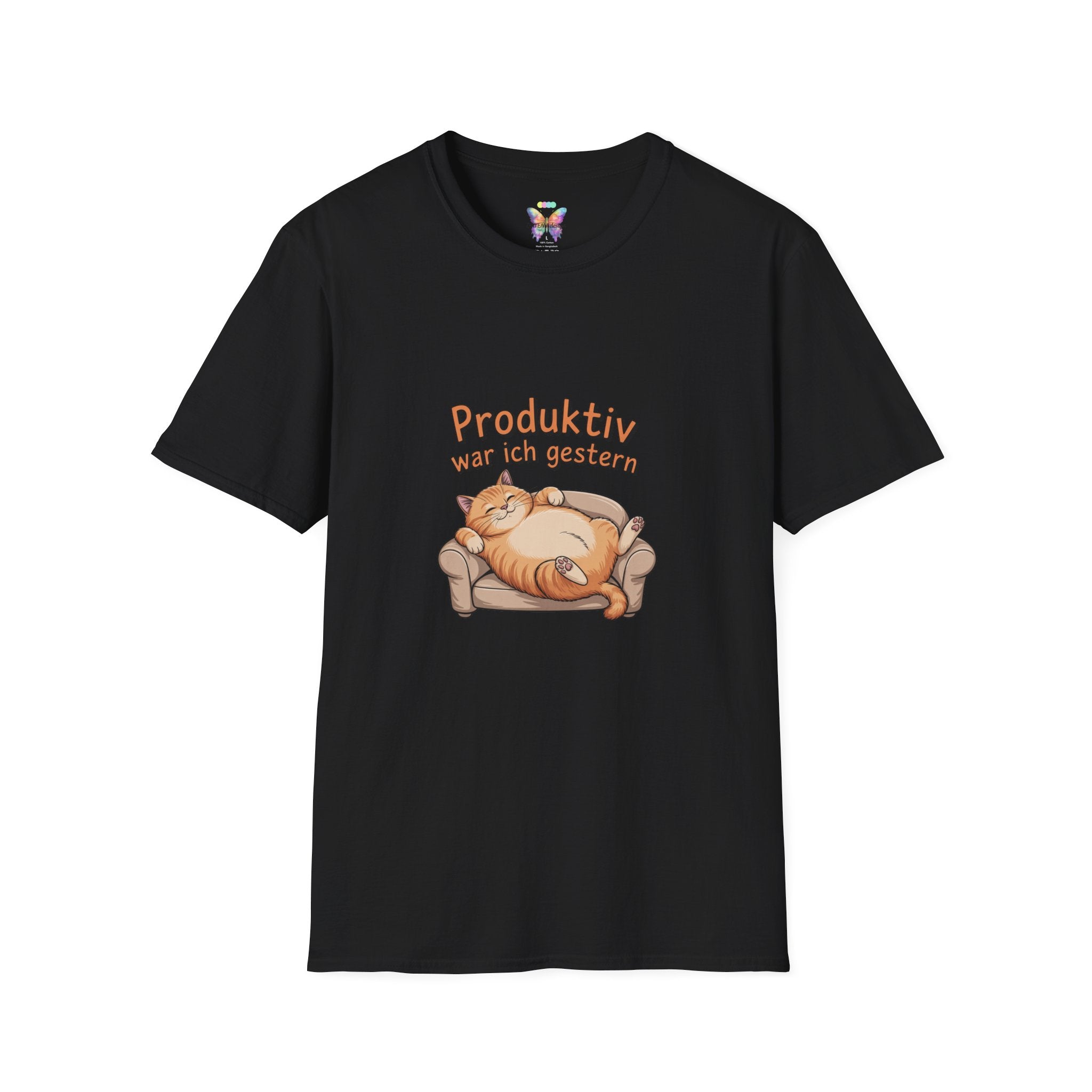T-Shirt – "Produktiv war ich gestern"