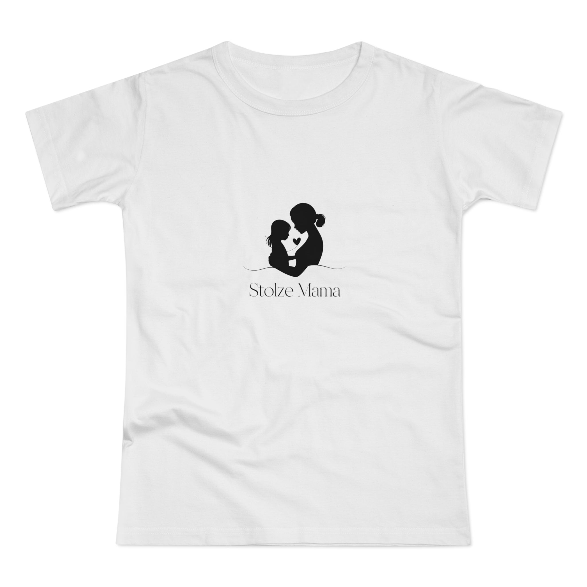 Mama & Baby Silhouette T-Shirt — 'StolzeGirlMama'