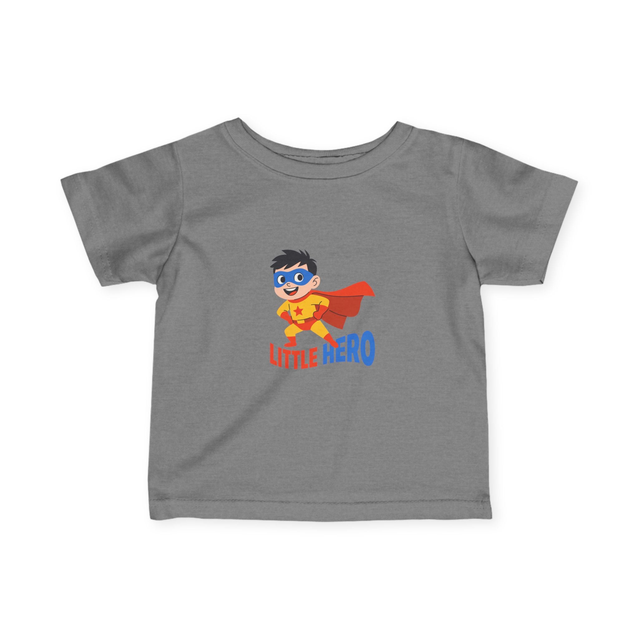 Little Hero Cute Superhero Baby Shirt