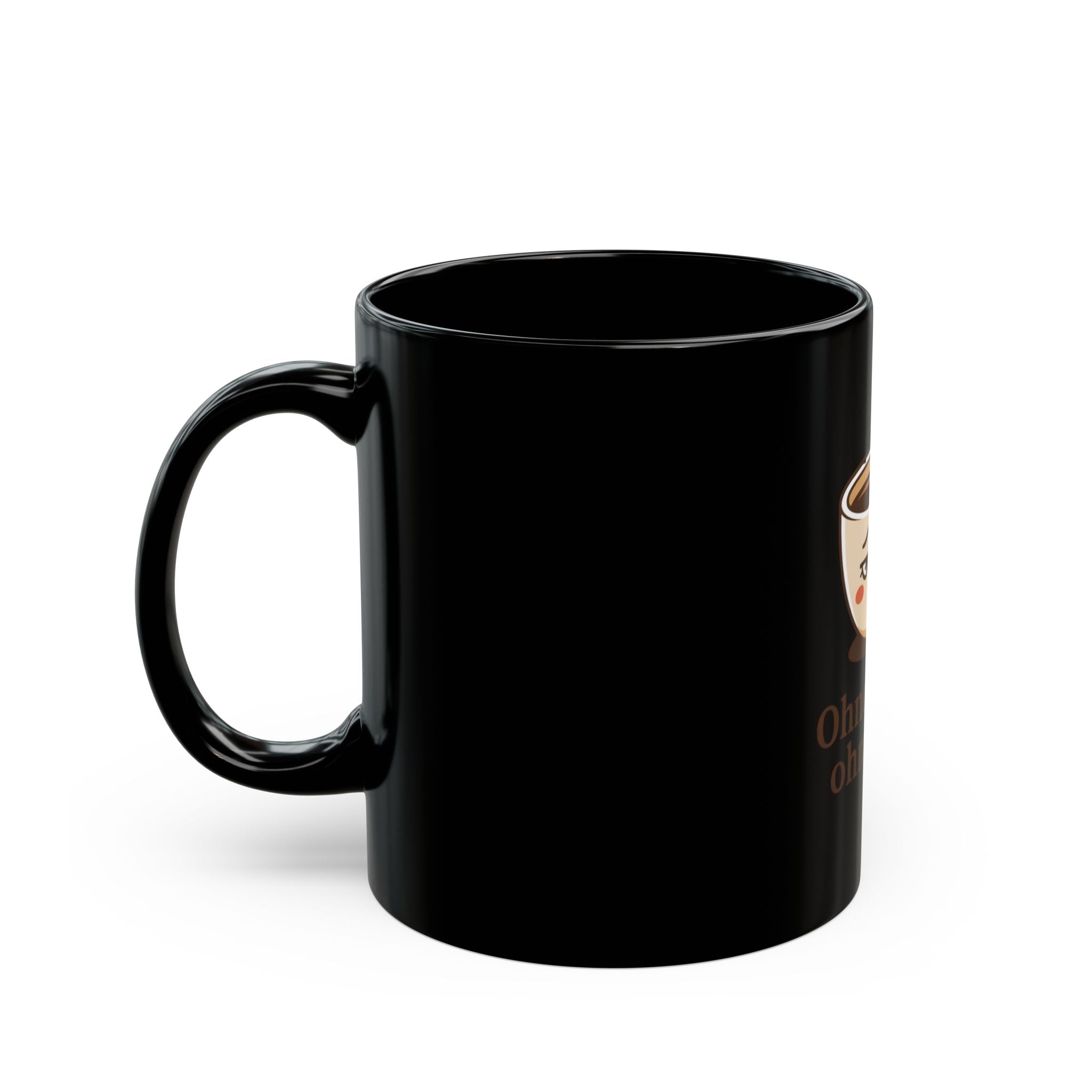Keramik Tasse 300ml — “Ohne Kaffee Ohne Mich”