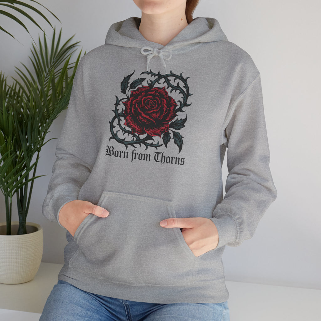 Born From Thorns Rose Hoodie