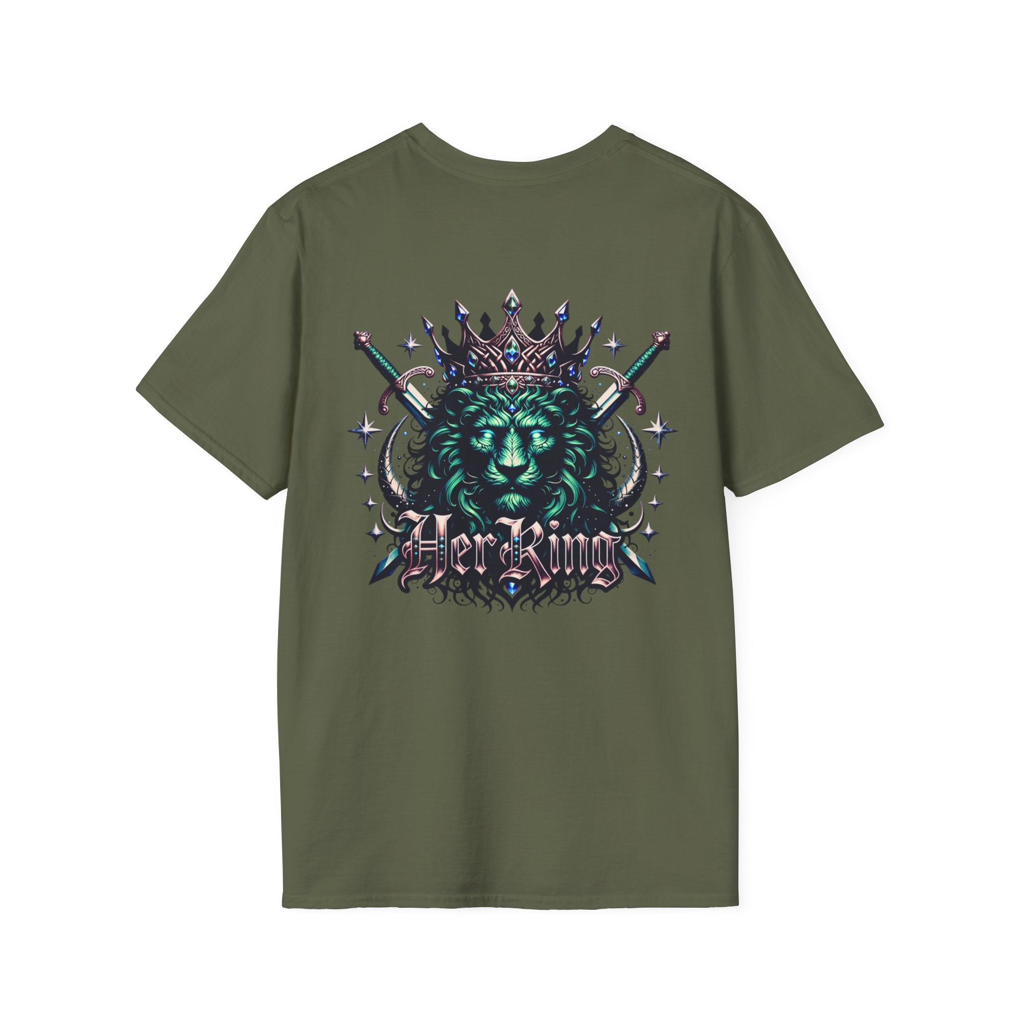 Lion Crown T-Shirt — "Her King"