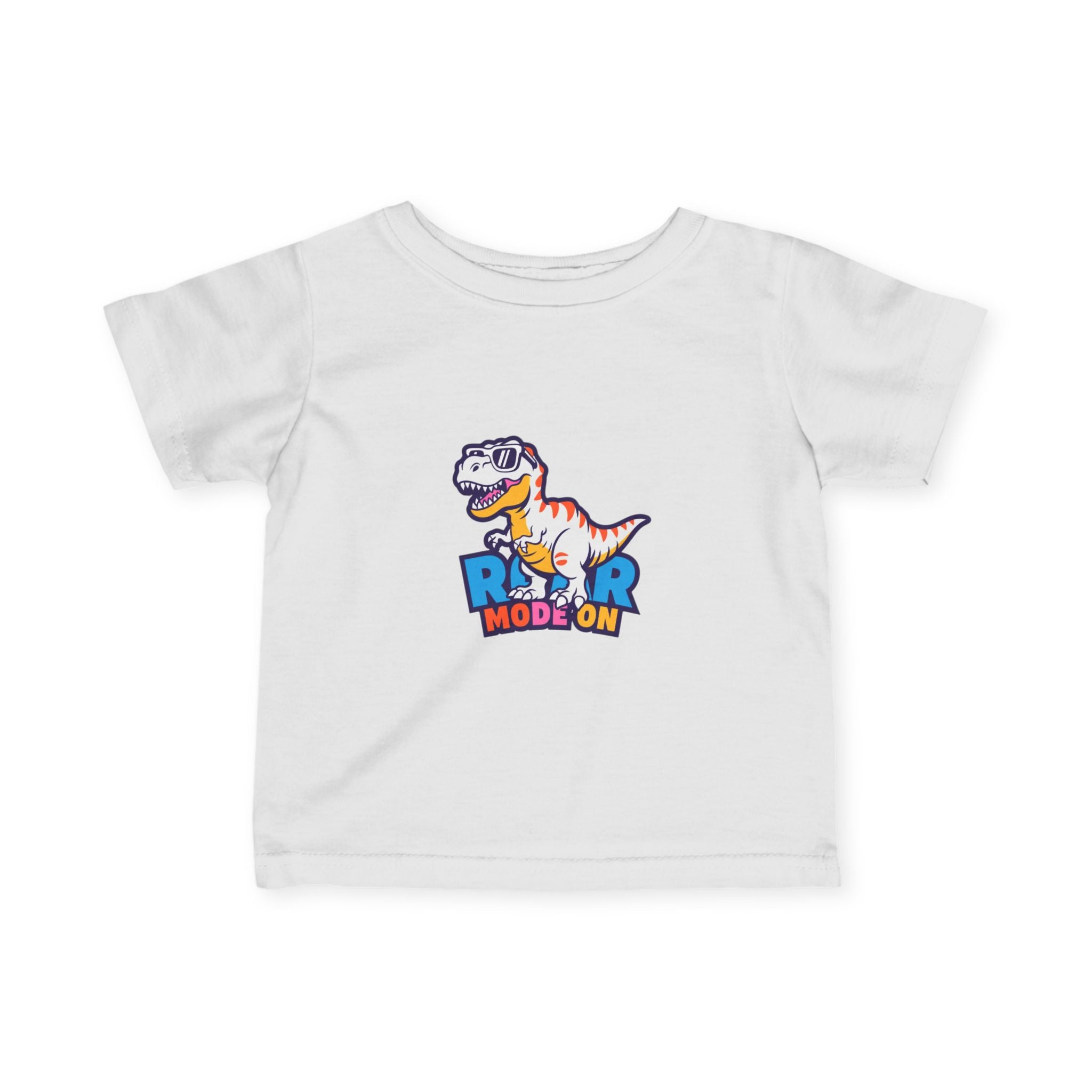 "Roar Mode On" Cute T-Rex Baby Shirt