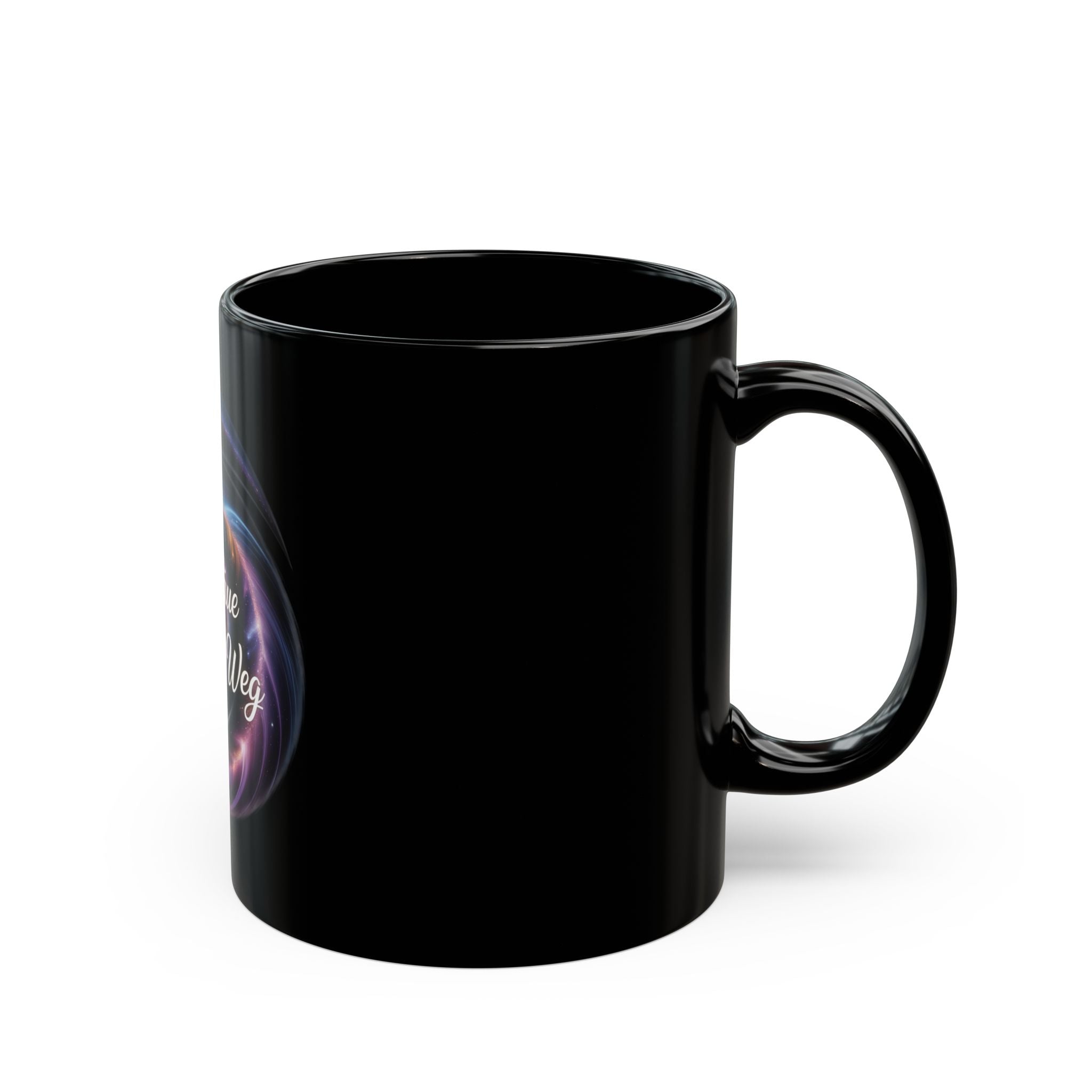 Galaxy Keramik Tasse - 300ml— "Vertraue Deinem Weg" (Trust Your Path)