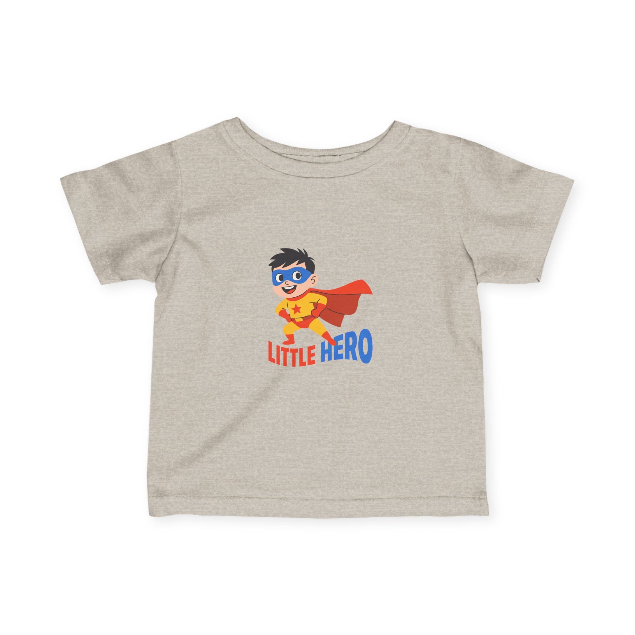 Little Hero Cute Superhero Baby Shirt