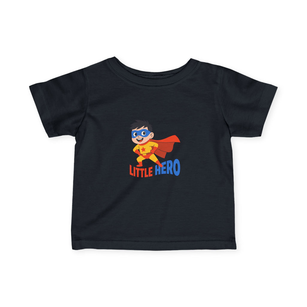 Little Hero Cute Superhero Baby Shirt