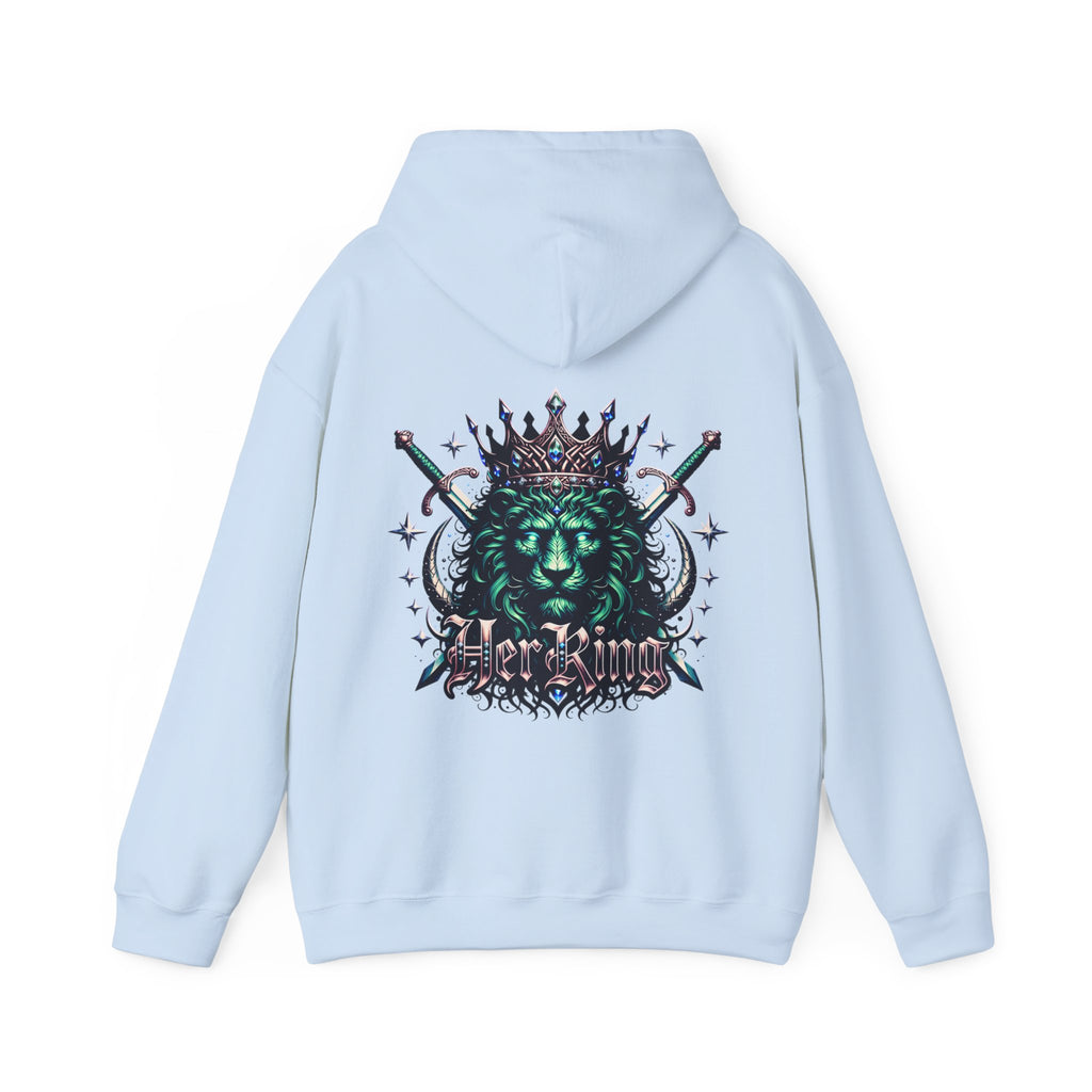 Lion Her King Crown Hoodie
