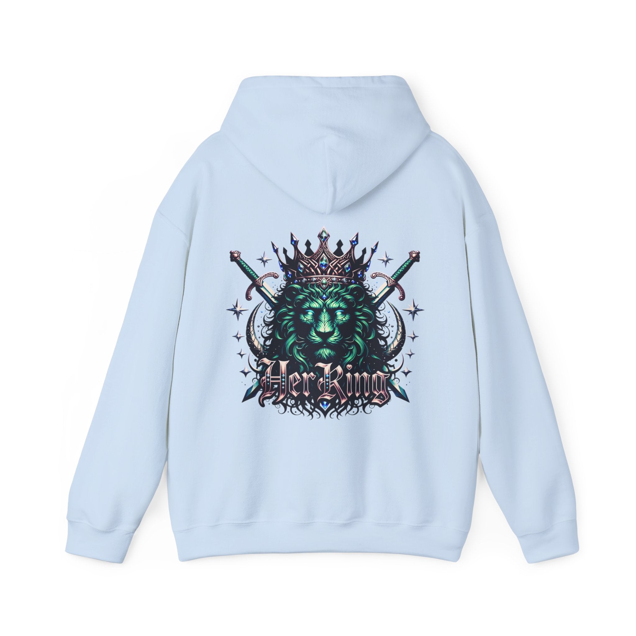 Lion Her King Crown Hoodie