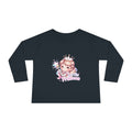 Little Princess Toddler Long Sleeve Tee — Cute Crowned Fairy Design