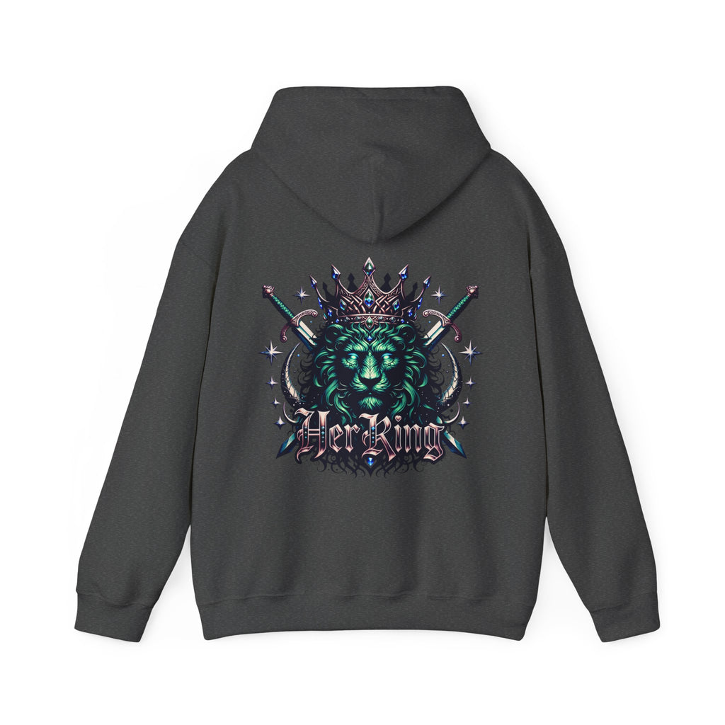 Lion Her King Crown Hoodie