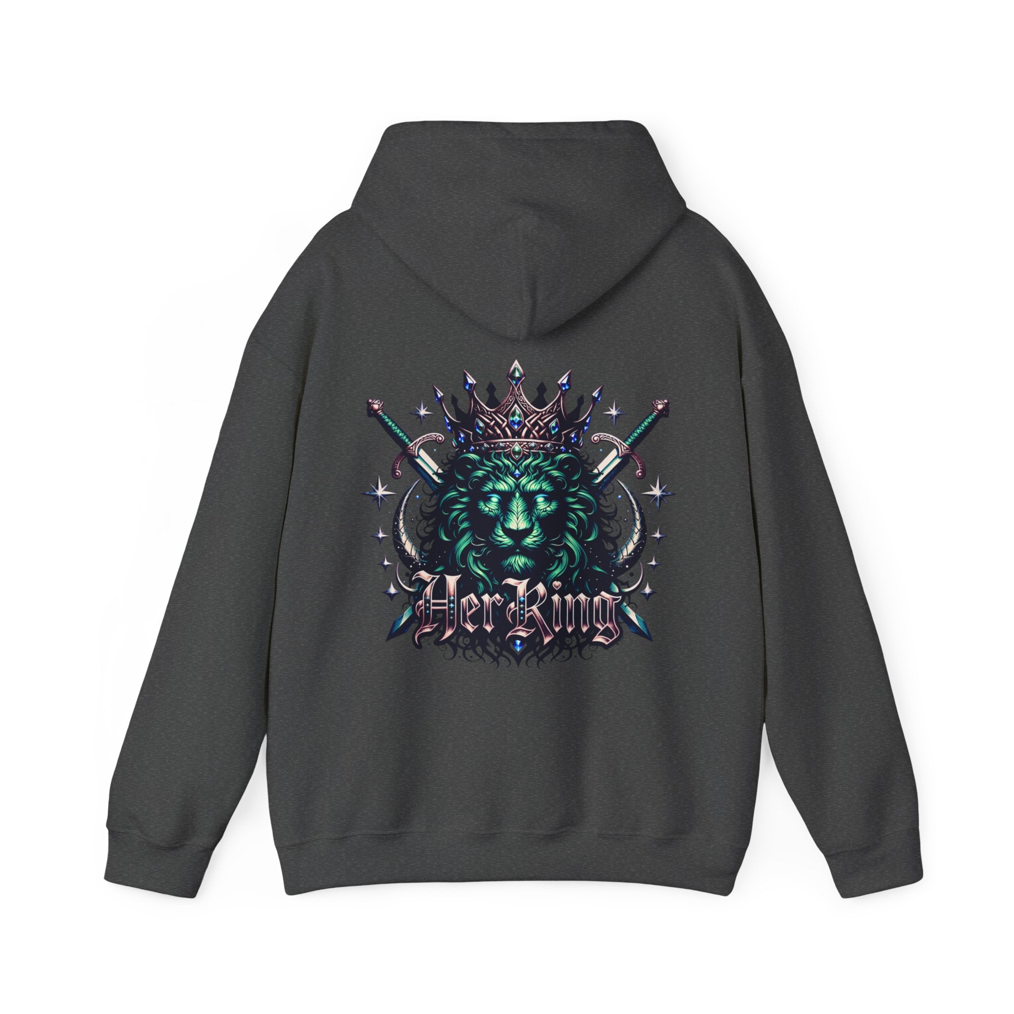 Lion Her King Crown Hoodie
