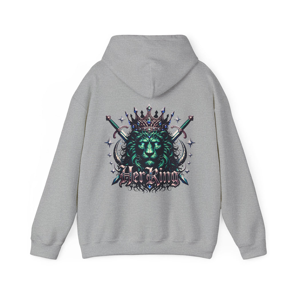 Lion Her King Crown Hoodie