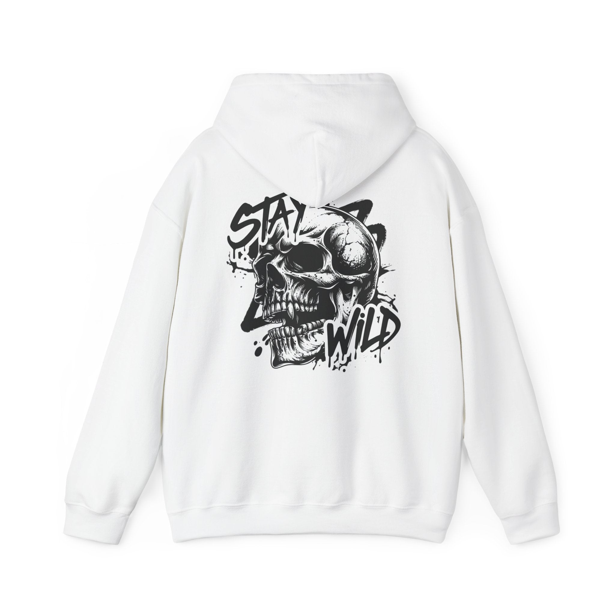 Stay Wild Skull Hoodie