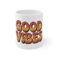Good Vibes Retro Keramik Tasse - 300ml