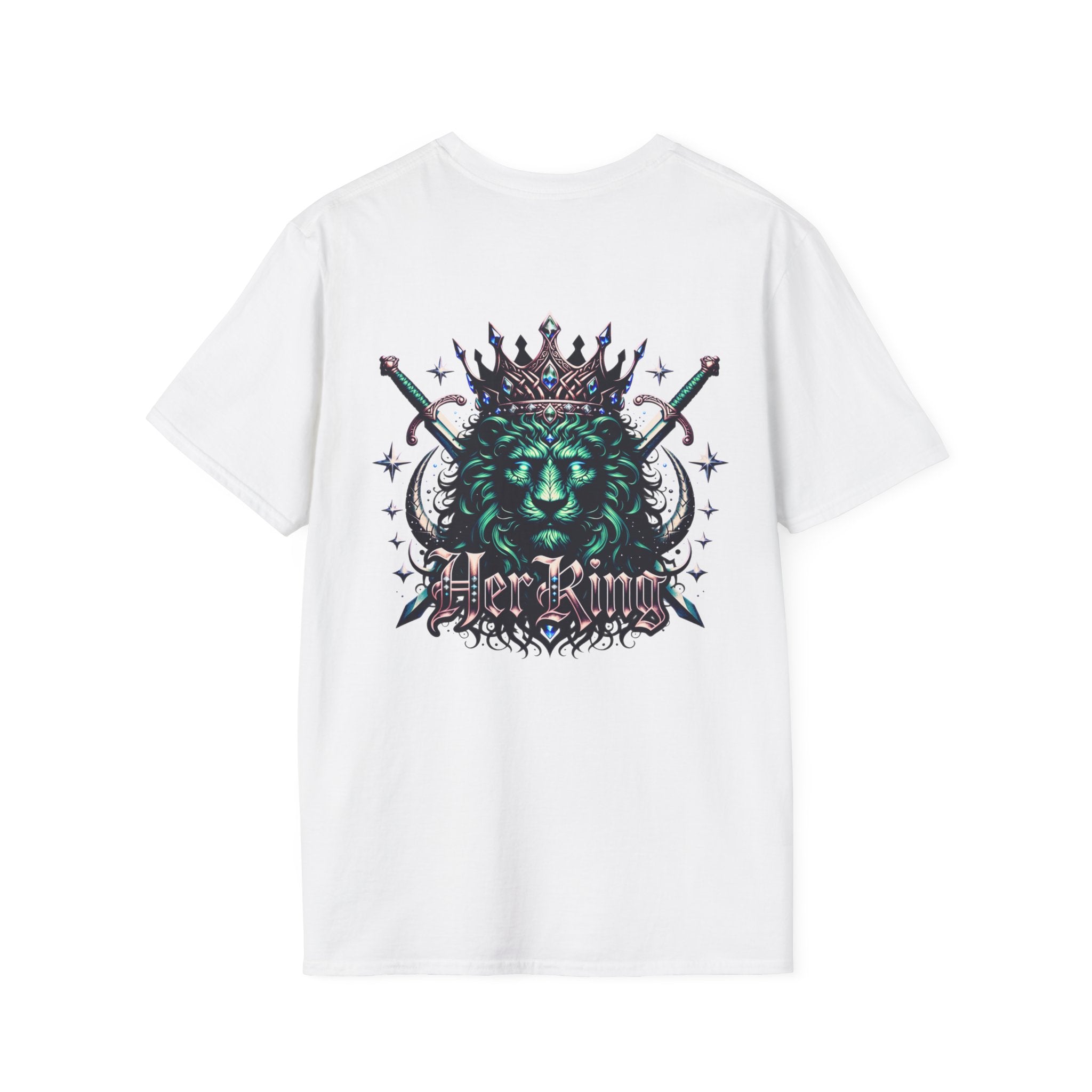 Lion Crown T-Shirt — "Her King"