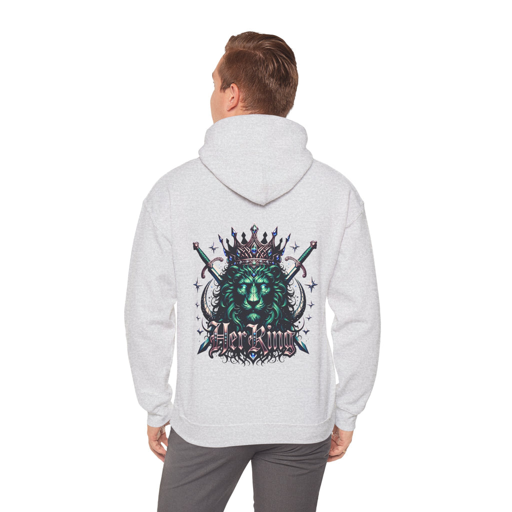 Lion Her King Crown Hoodie