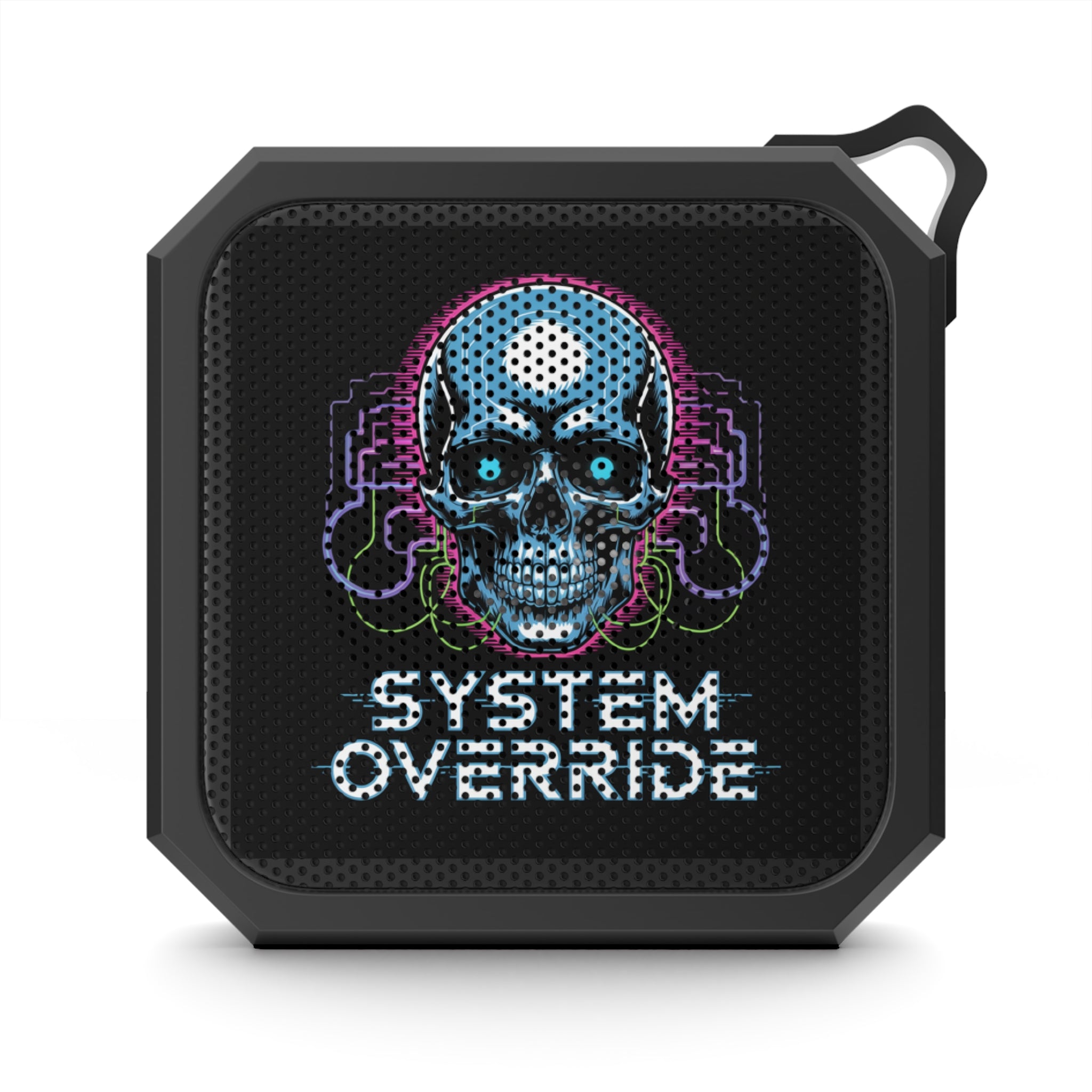 Bluetooth Speaker — 'System Override' Skull Outdoor Wireless Speaker