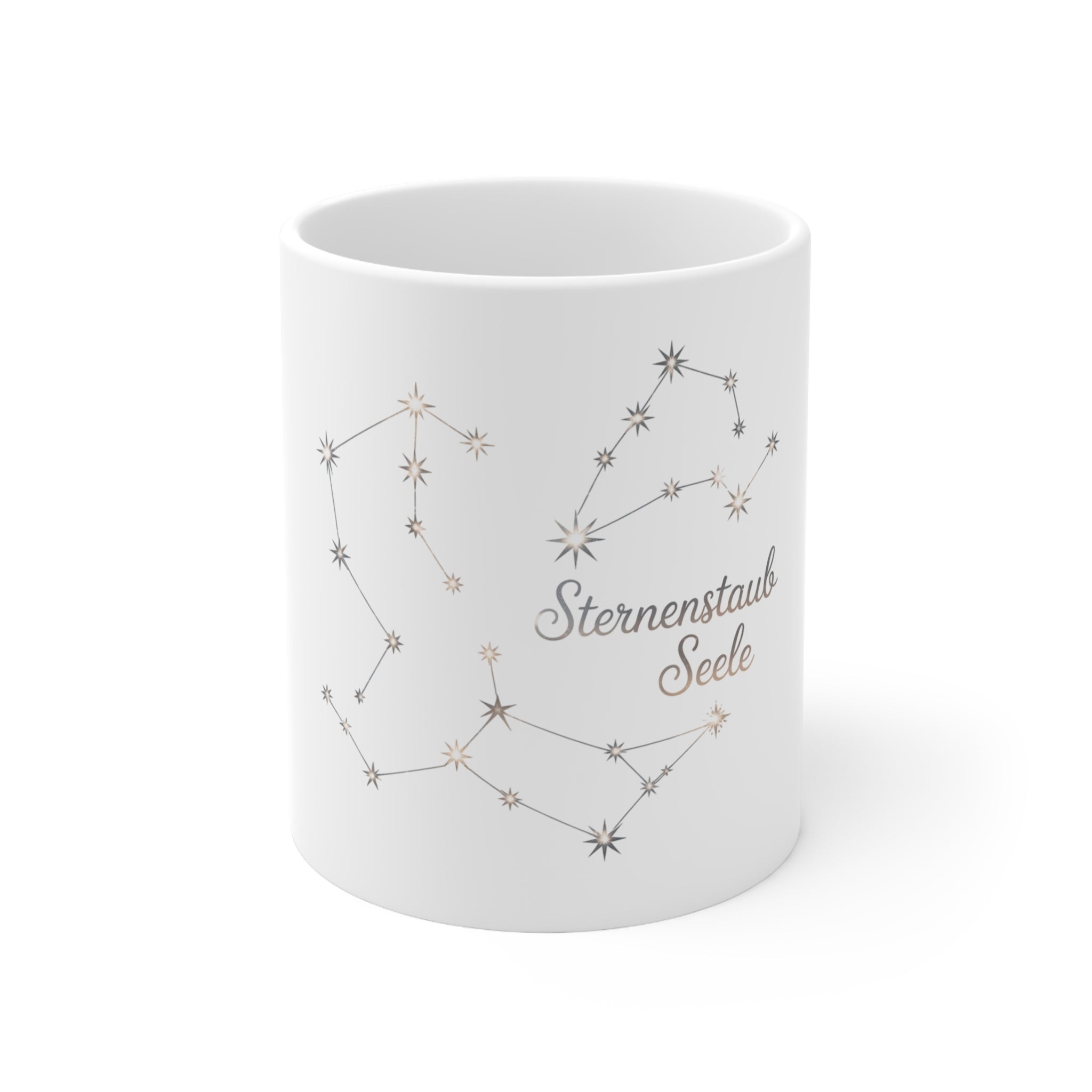 Keramik Tasse - 300ml – "Sternenstaub Seele"