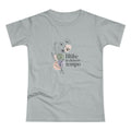 Women's Floral Tee — "Blühe in deinem Tempo"
