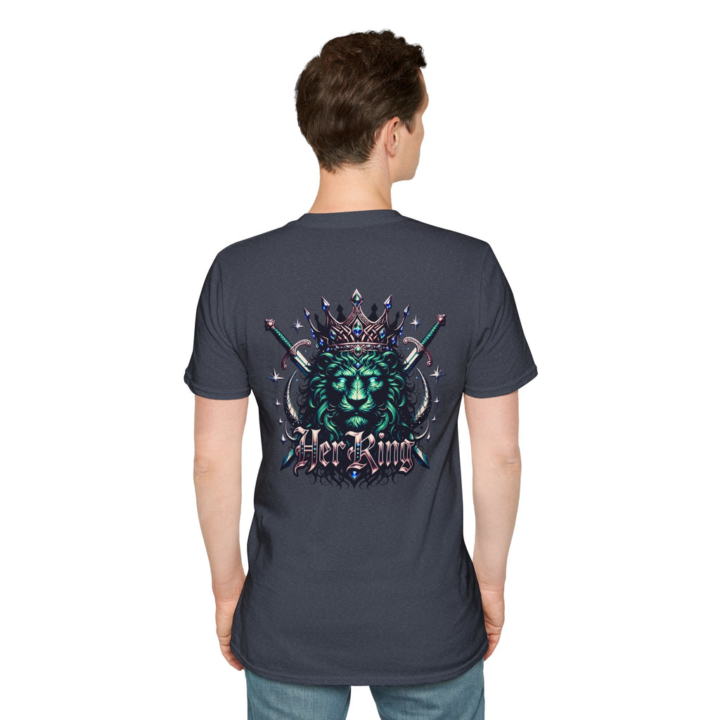 Lion Crown T-Shirt — "Her King"