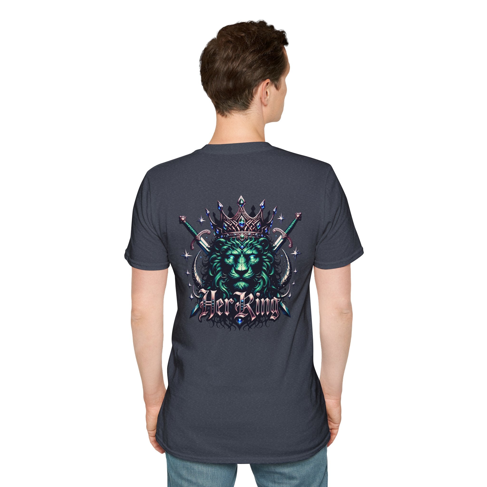 Lion Crown T-Shirt — "Her King"