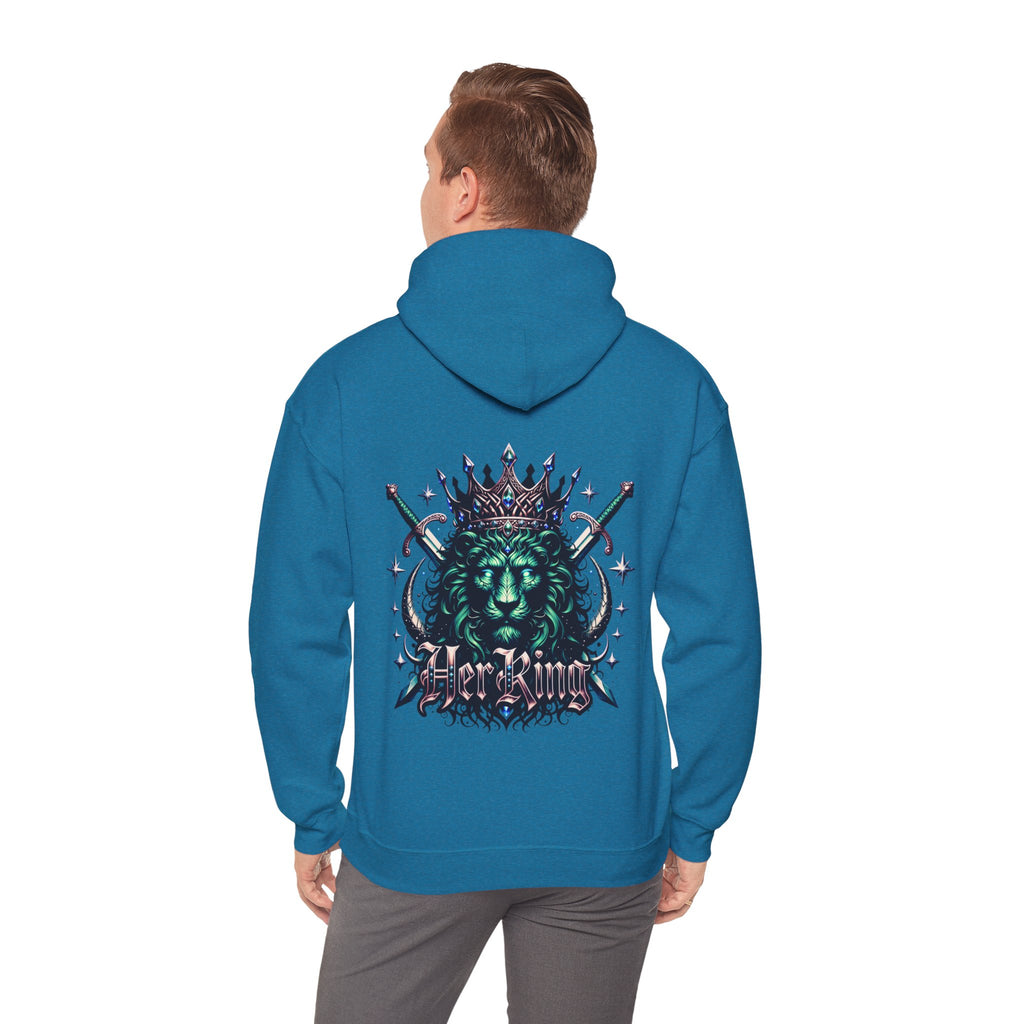 Lion Her King Crown Hoodie