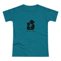 Stolze Mama Silhouette Women's T-Shirt — Proud Boy Mom Graphic Tee