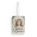 Nature Queen Car Air Freshener — Floral Goddess Scented Ornament for Eco-Loving Women