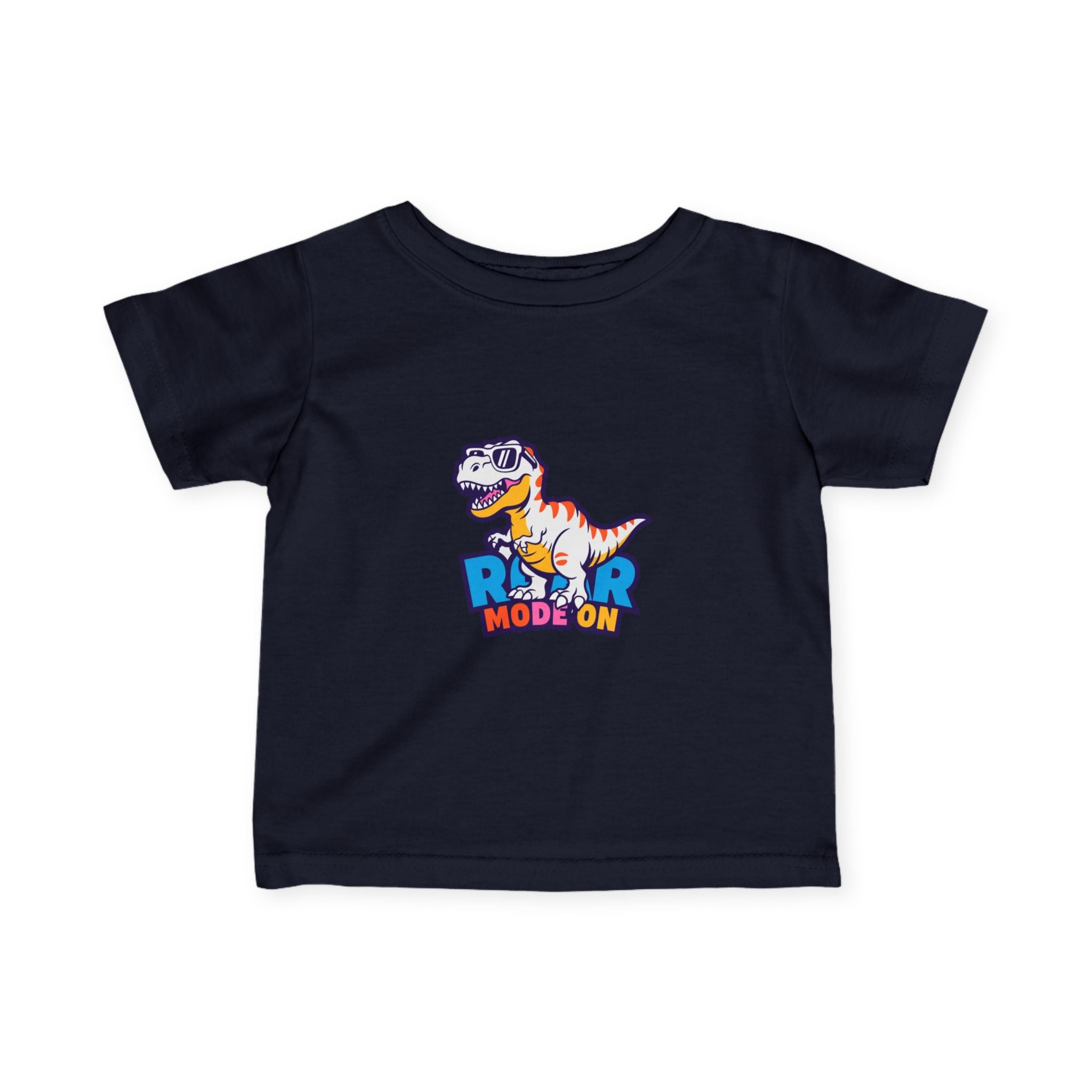 "Roar Mode On" Cute T-Rex Baby Shirt