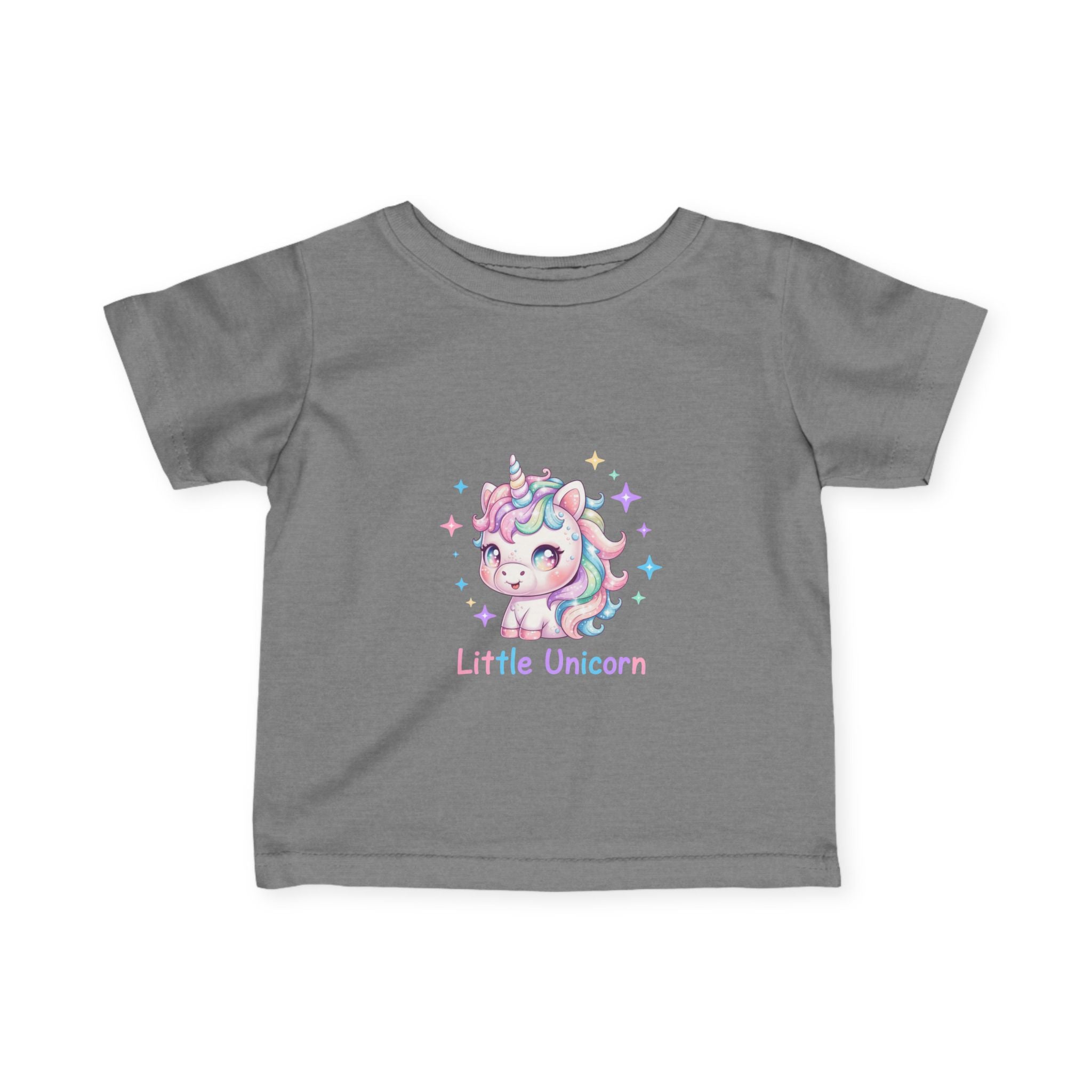 Infant Tee — Pastel 'Little Unicorn' Cute Baby Unicorn Shirt