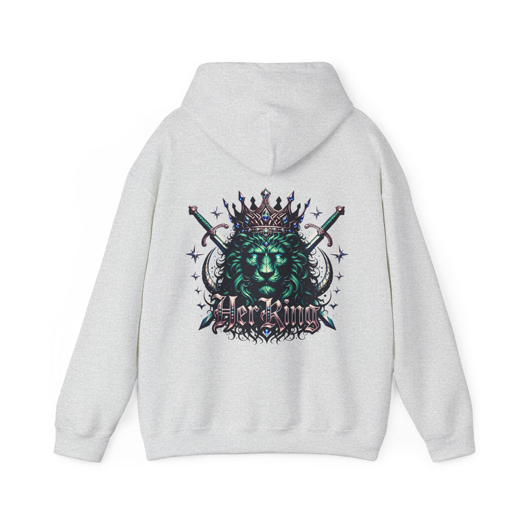 Lion Her King Crown Hoodie