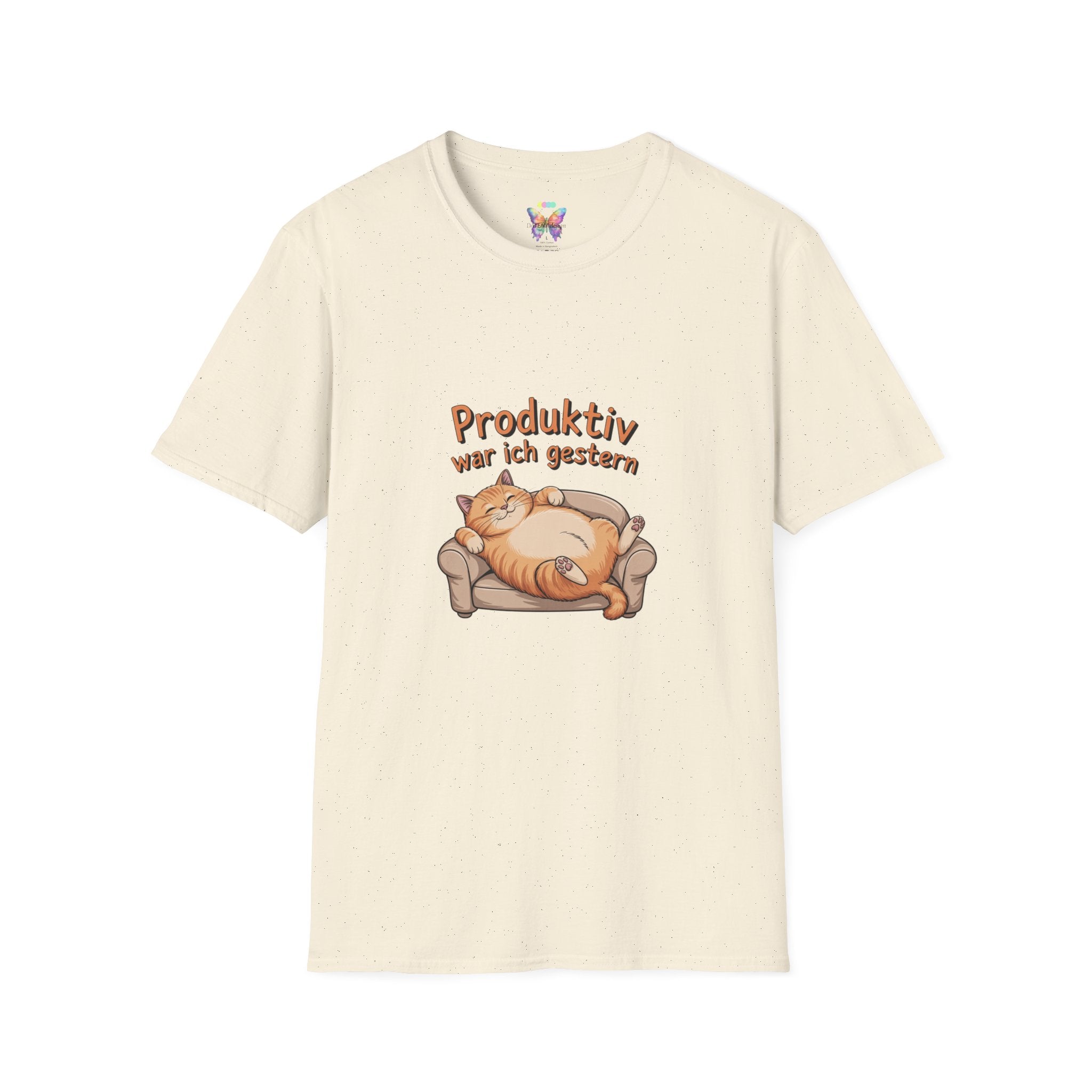 T-Shirt – "Produktiv war ich gestern"
