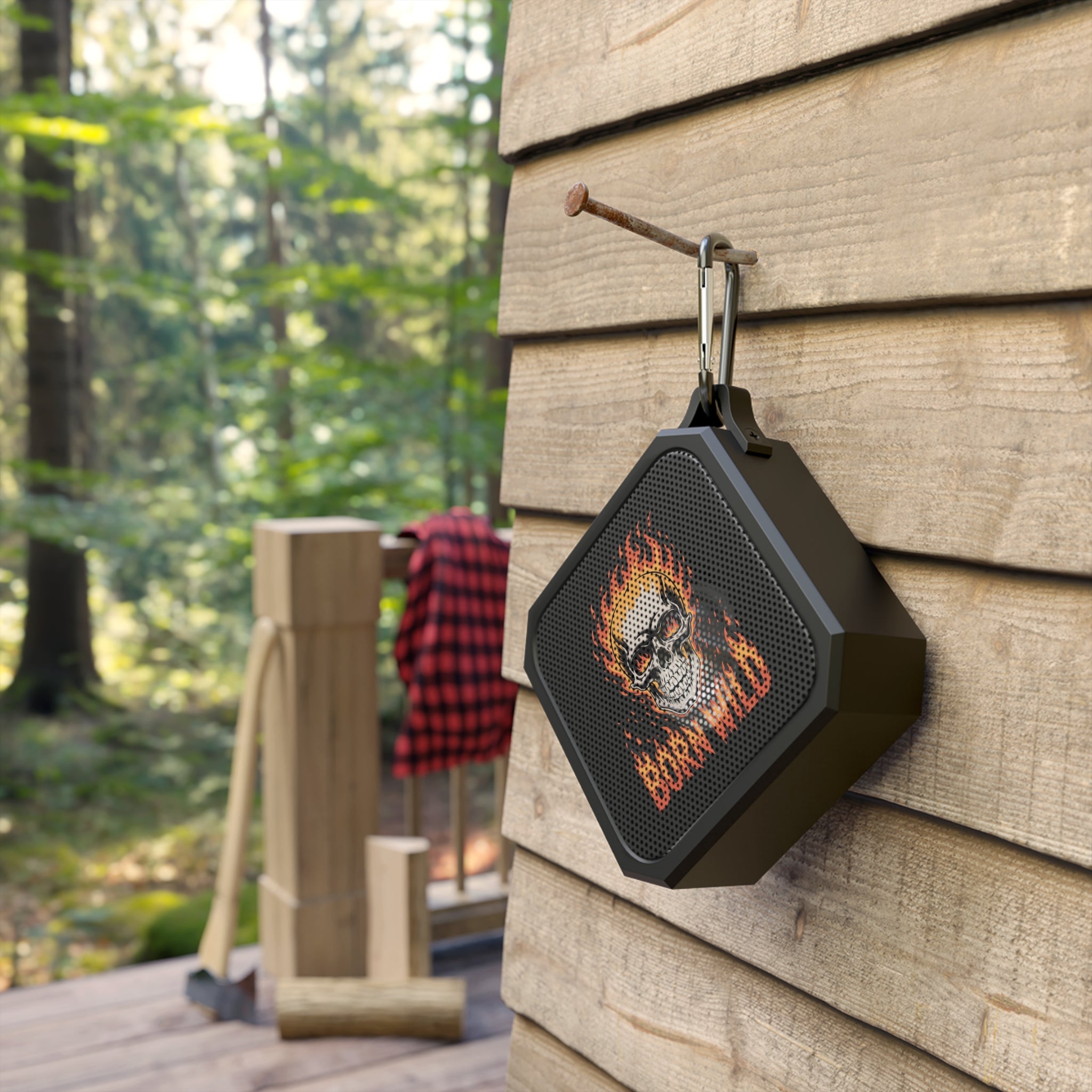 Born Wild Skull Bluetooth Speaker — Portable Outdoor Rugged Speaker