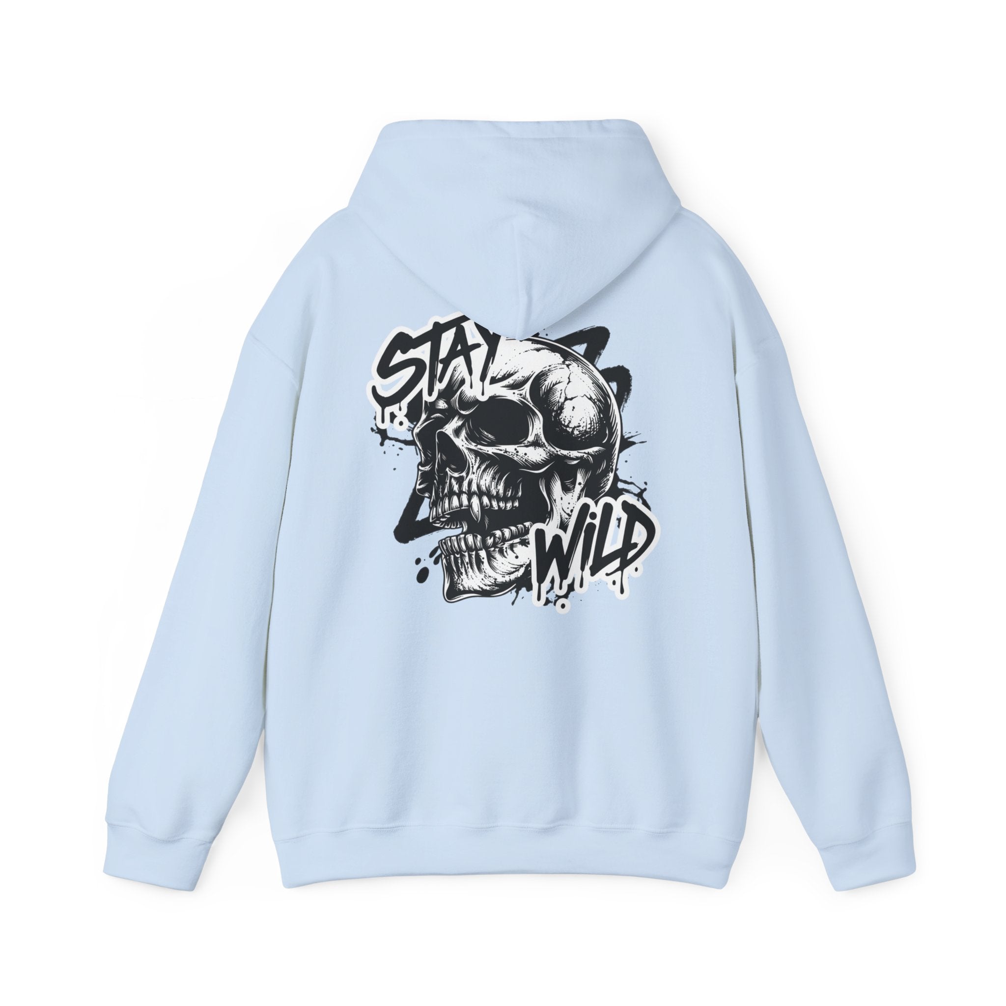 Stay Wild Skull Hoodie