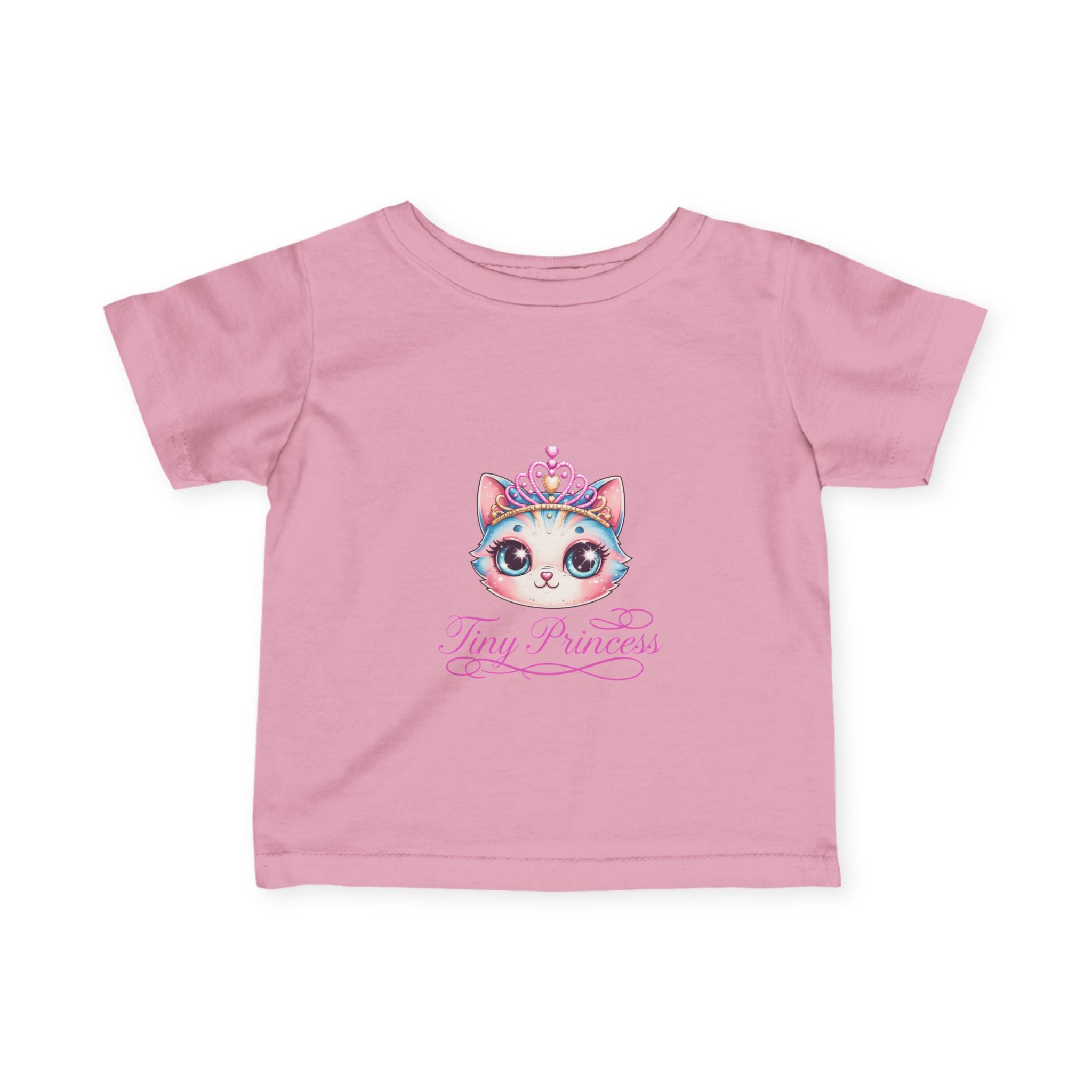 Infant Tee — Cute Kitten 'Tiny Princess' Baby Shirt