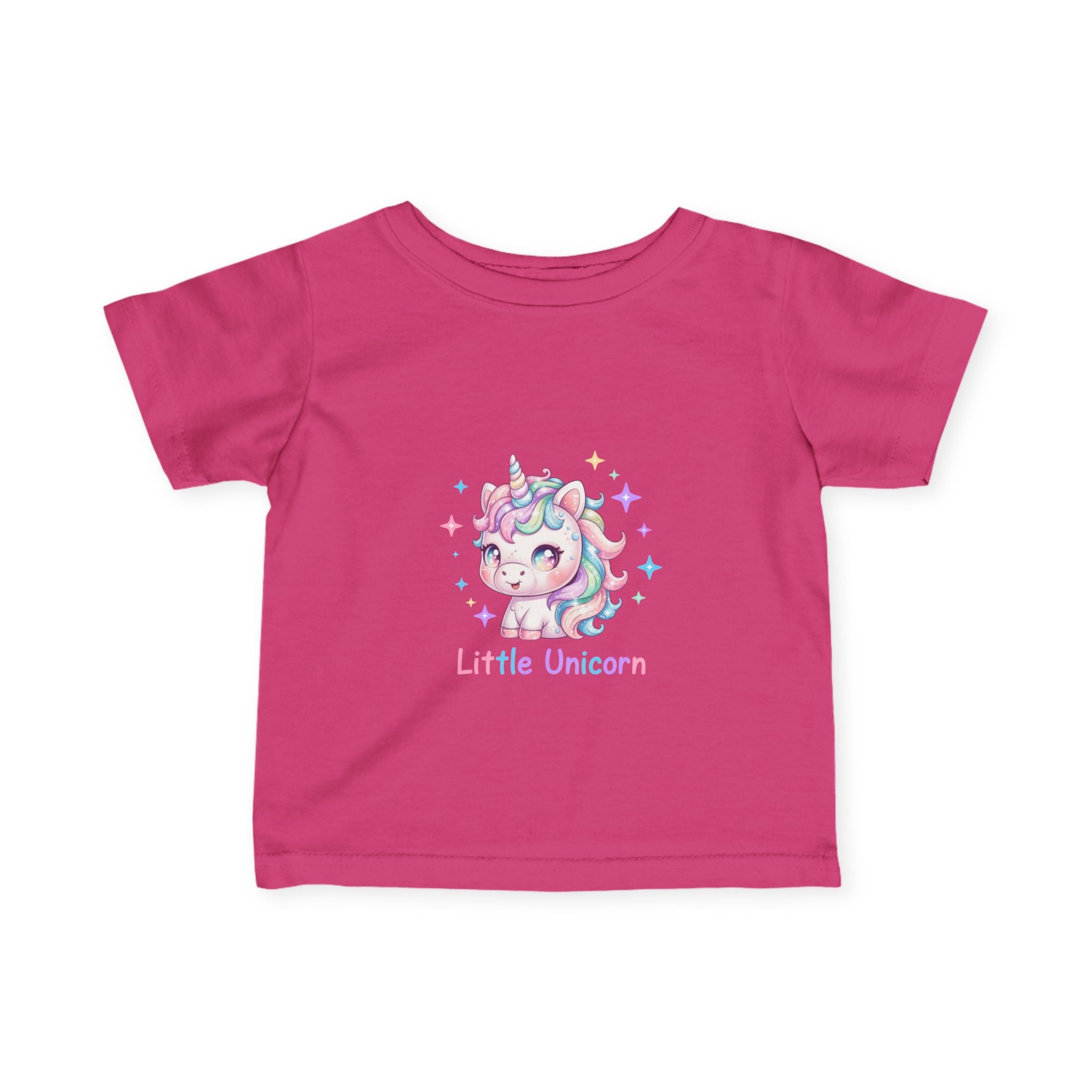Infant Tee — Pastel 'Little Unicorn' Cute Baby Unicorn Shirt