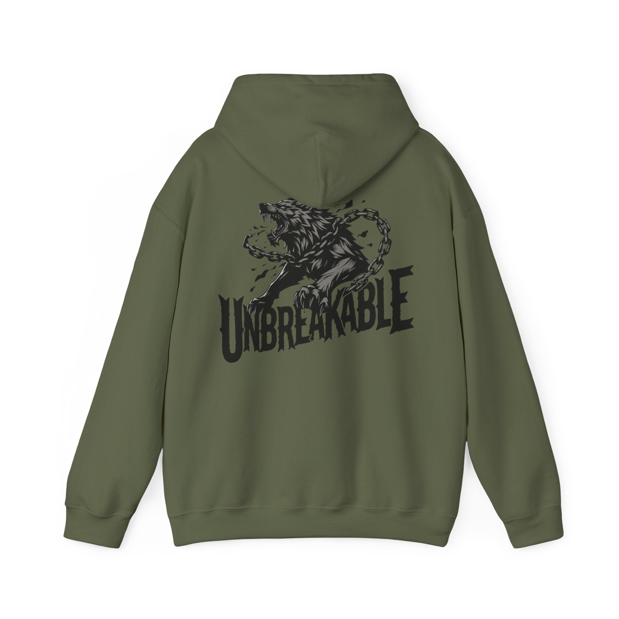 Unbreakable Wolf Hoodie