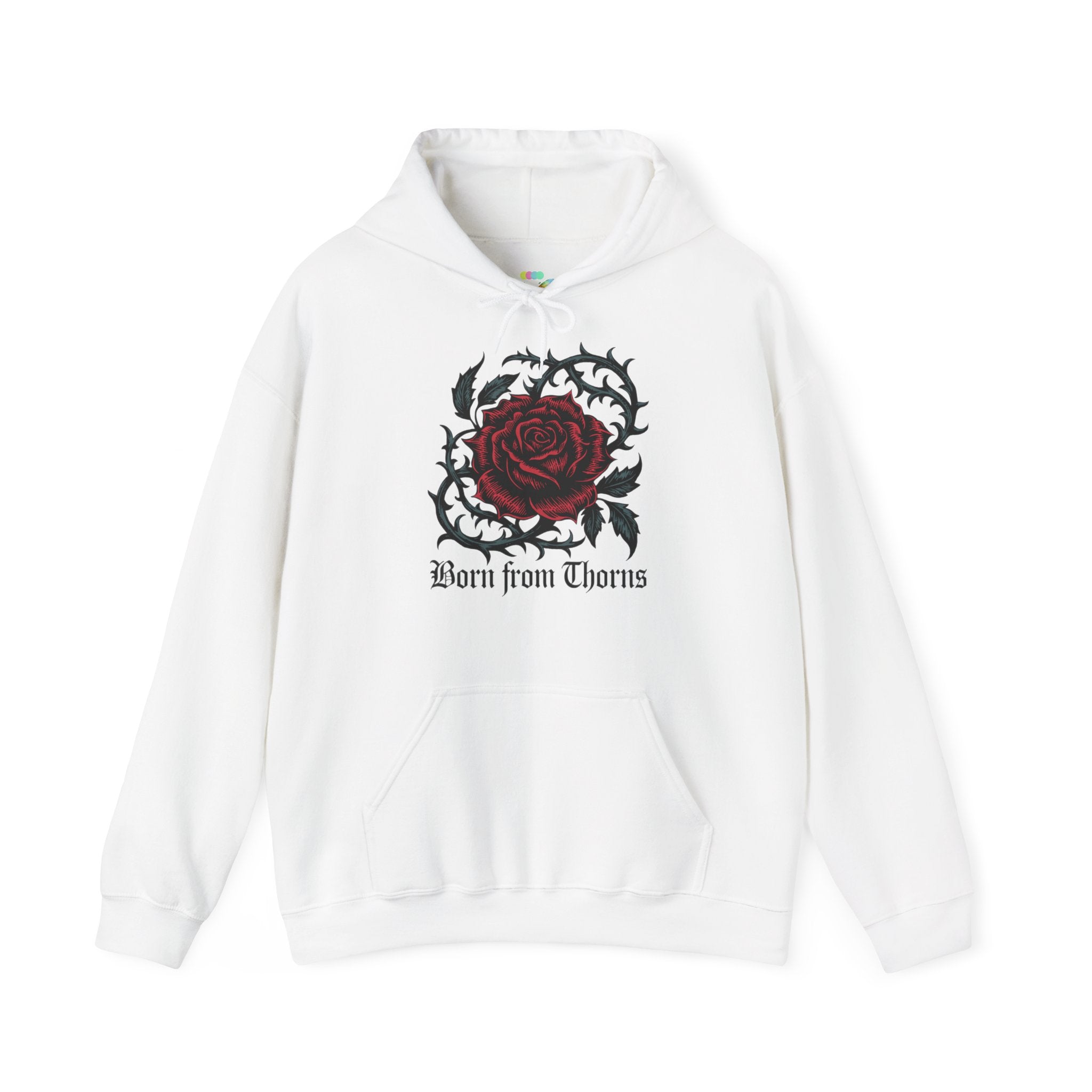 Born From Thorns Rose Hoodie