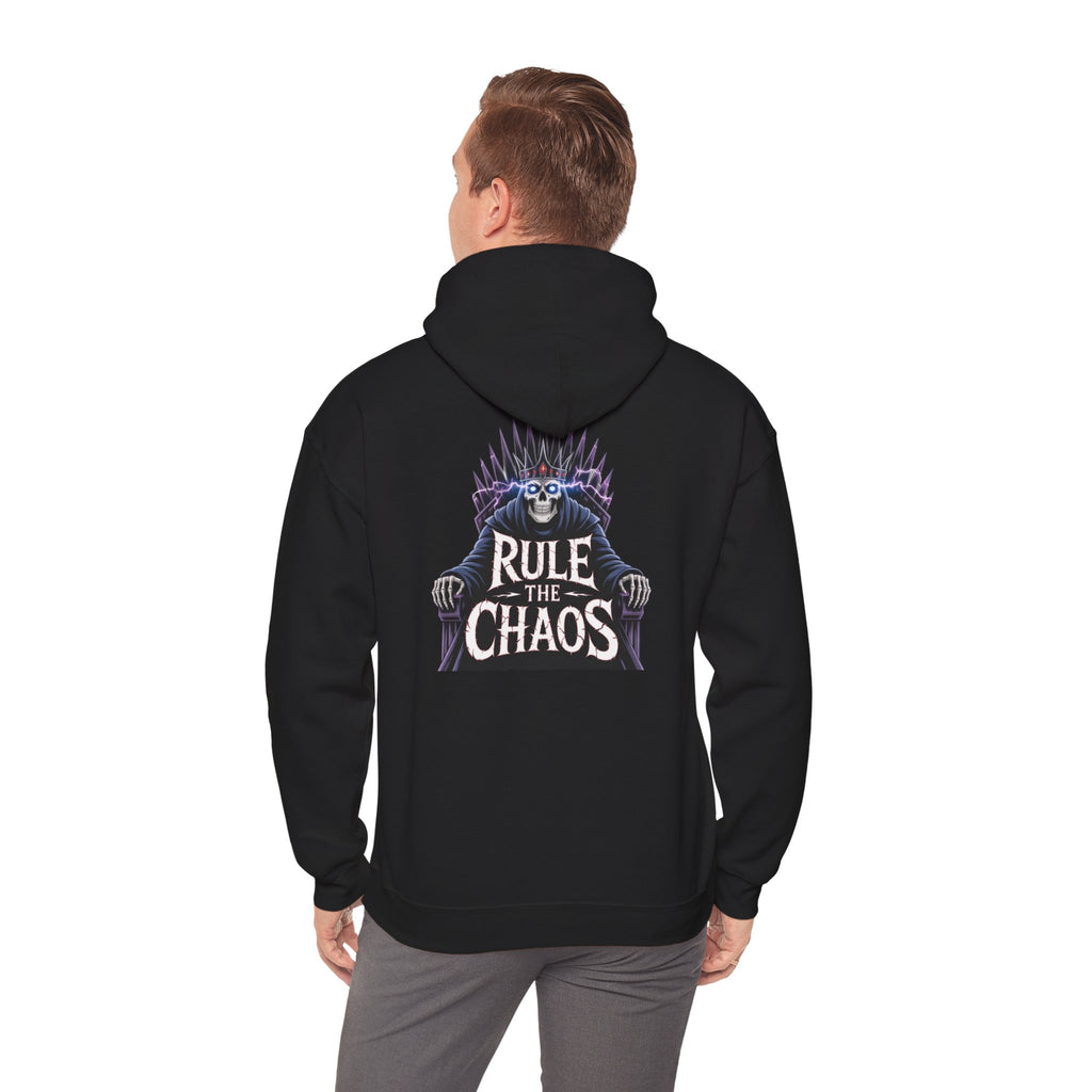 Rule the Chaos Hoodie — Fantasy Throne Graphic Hooded Sweatshirt