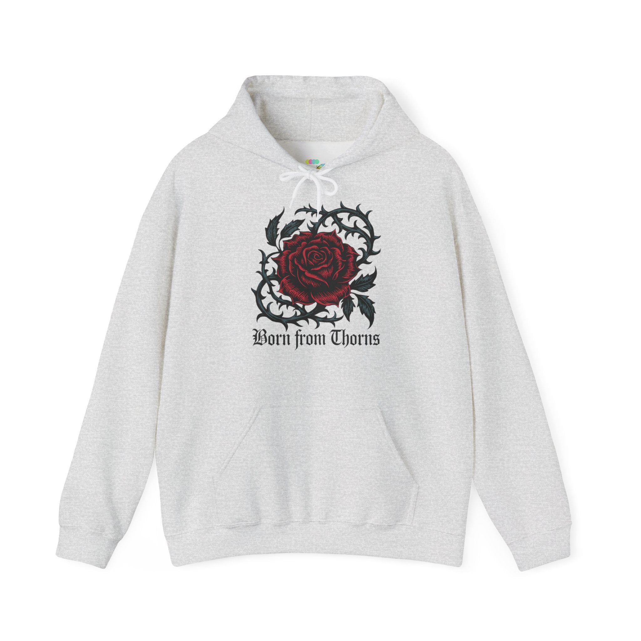 Born From Thorns Rose Hoodie
