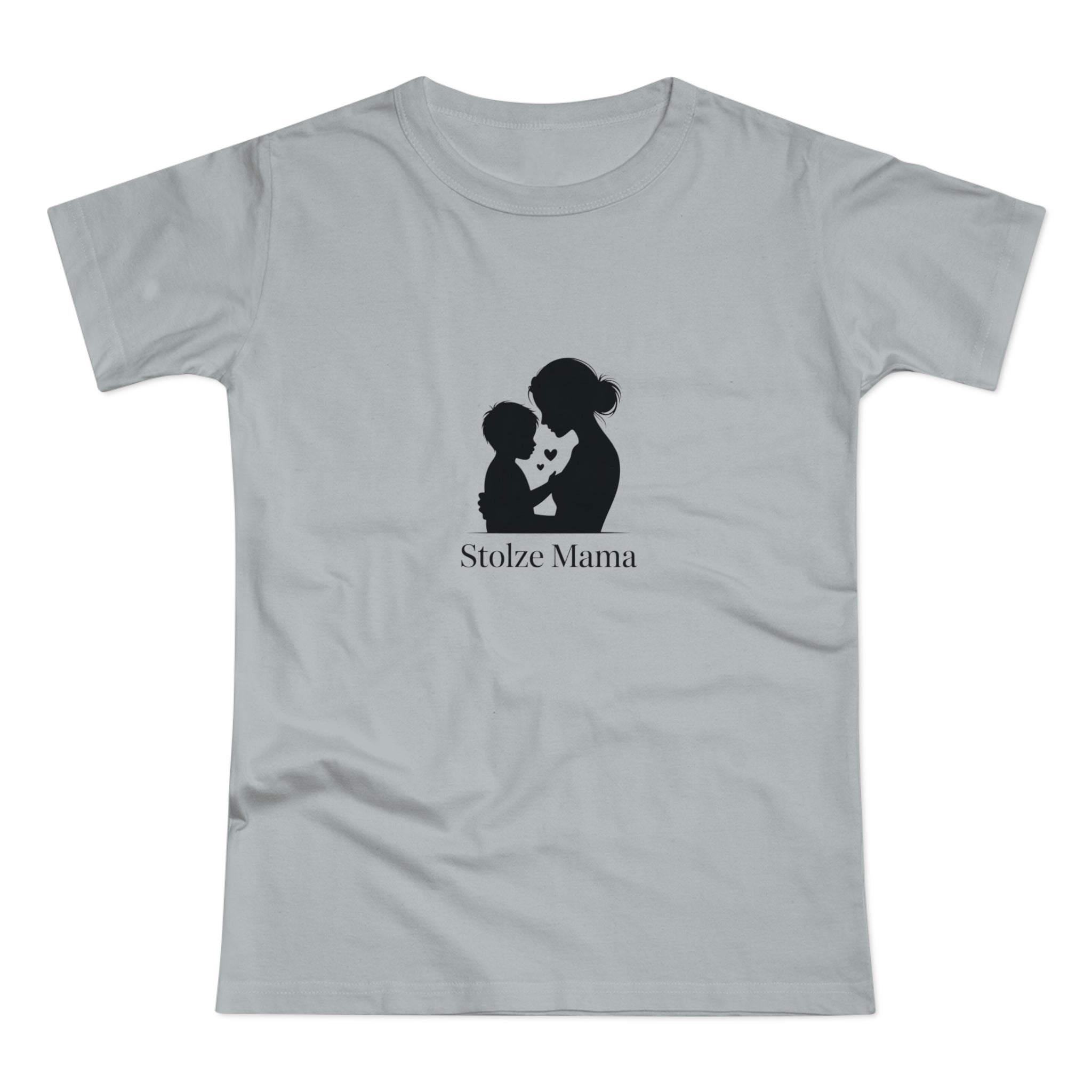 Stolze Mama Silhouette Women's T-Shirt — Proud Boy Mom Graphic Tee
