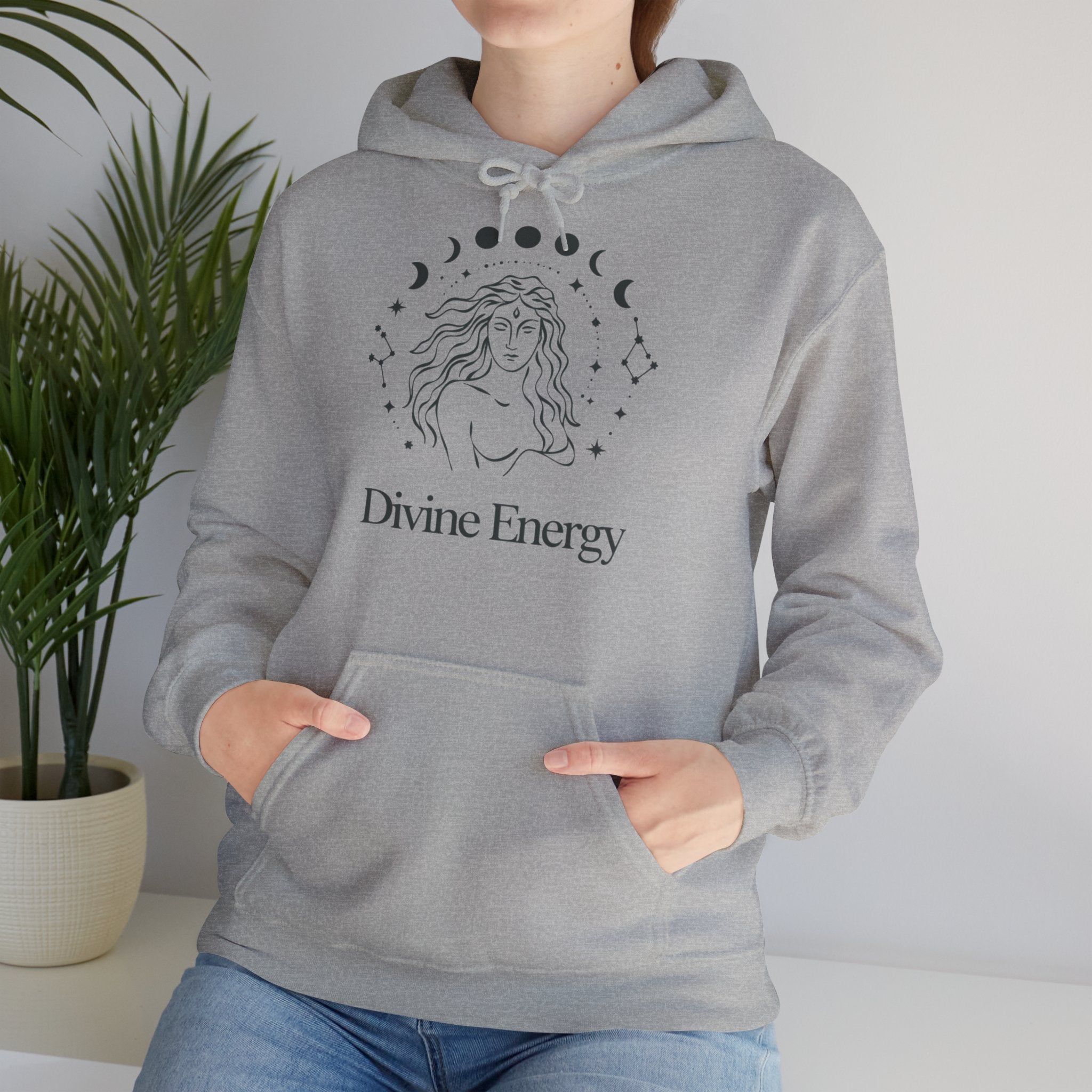 Divine Energy Hoodie — Spiritual Moon