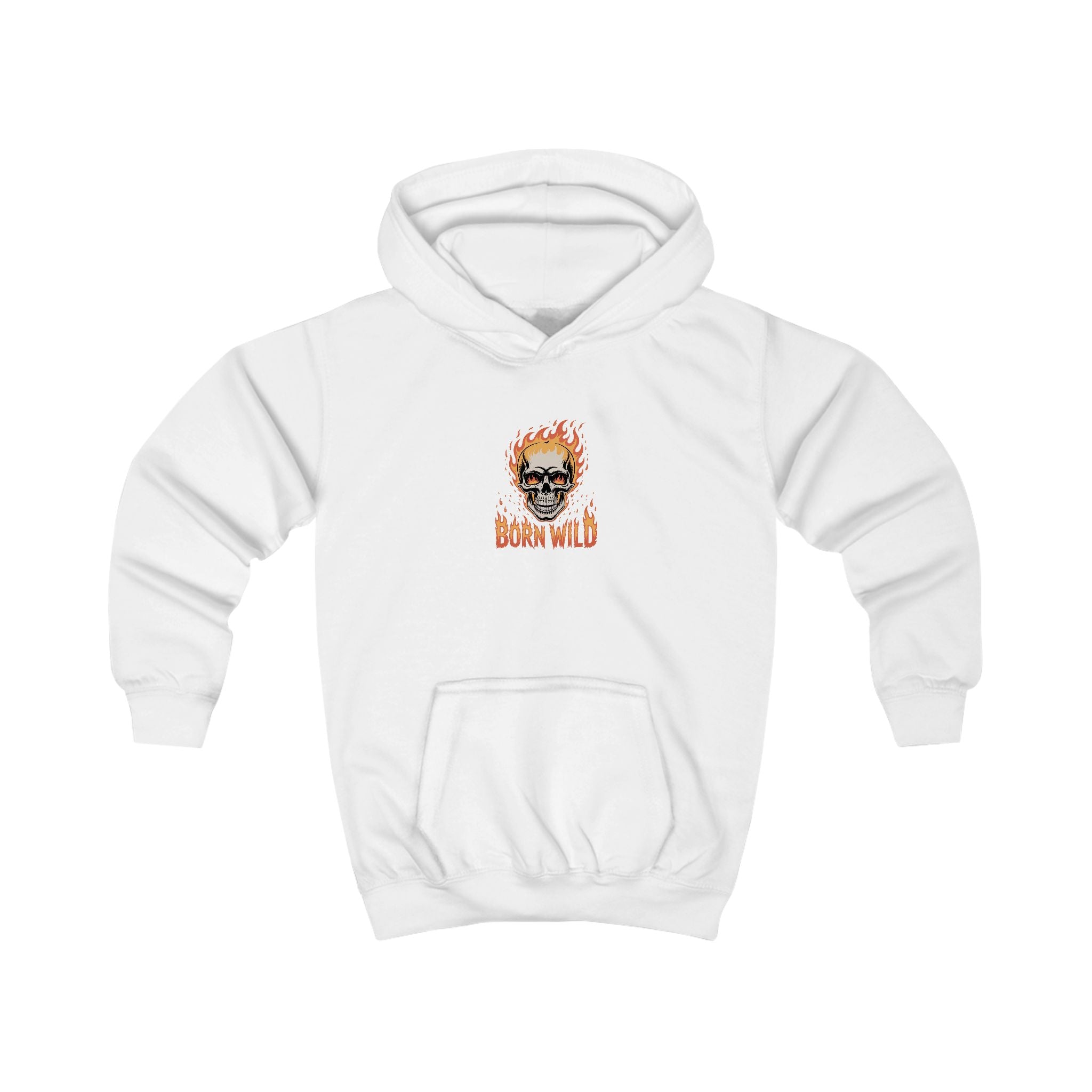 Kids Hoodie — 'Born Wild'