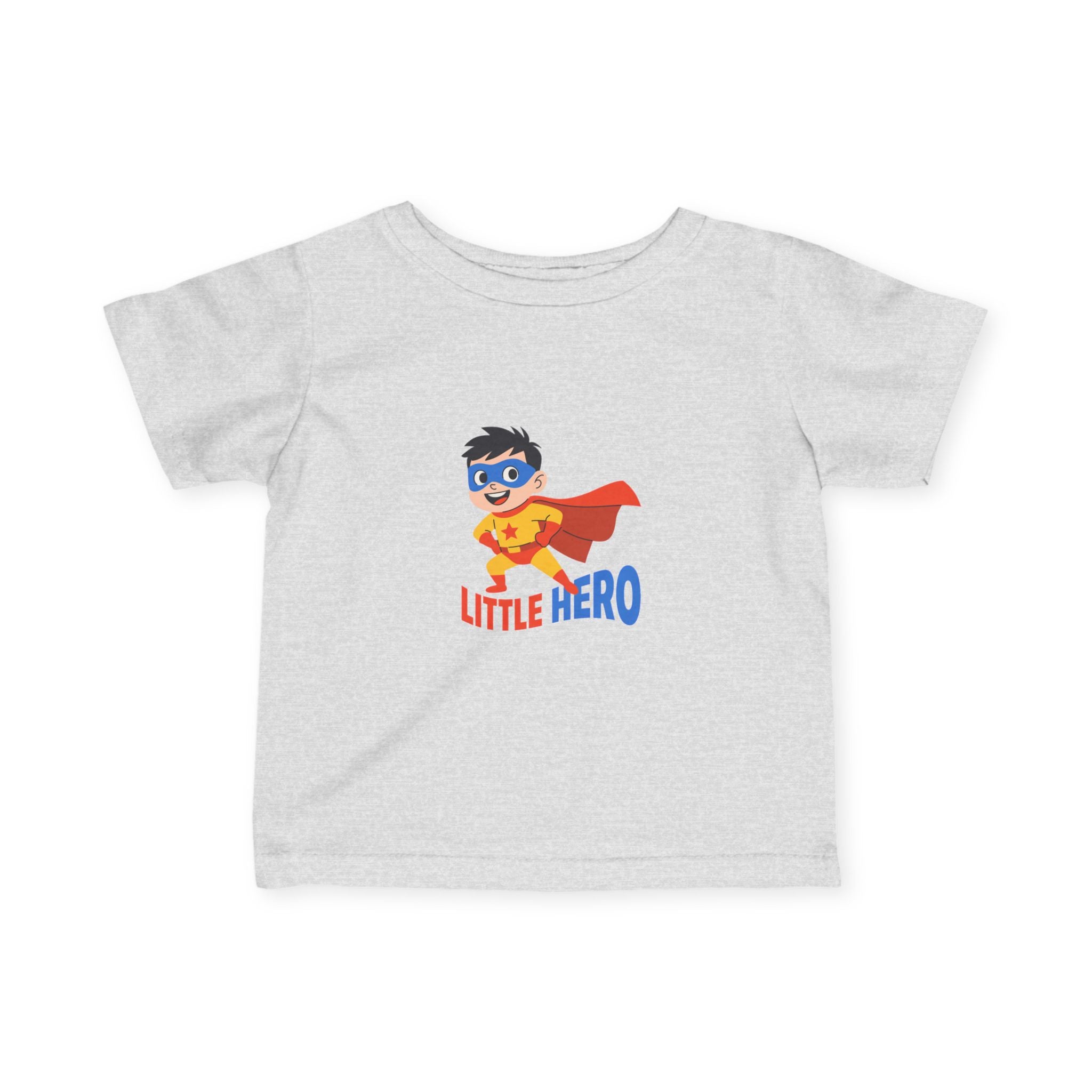 Little Hero Cute Superhero Baby Shirt