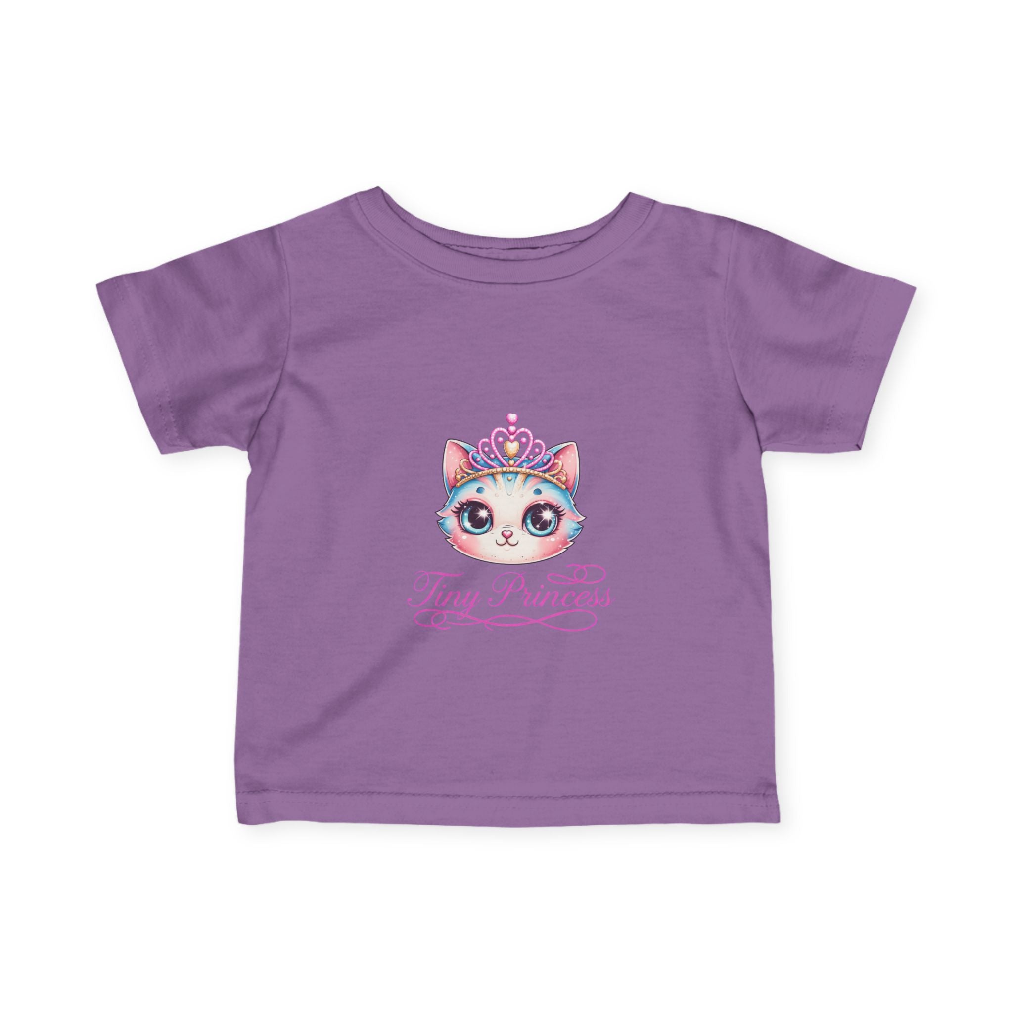 Infant Tee — Cute Kitten 'Tiny Princess' Baby Shirt