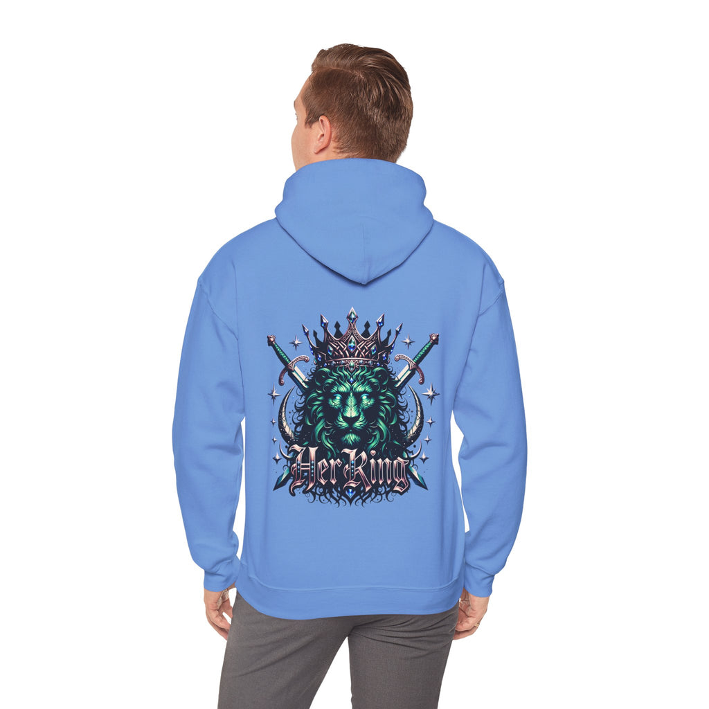 Lion Her King Crown Hoodie