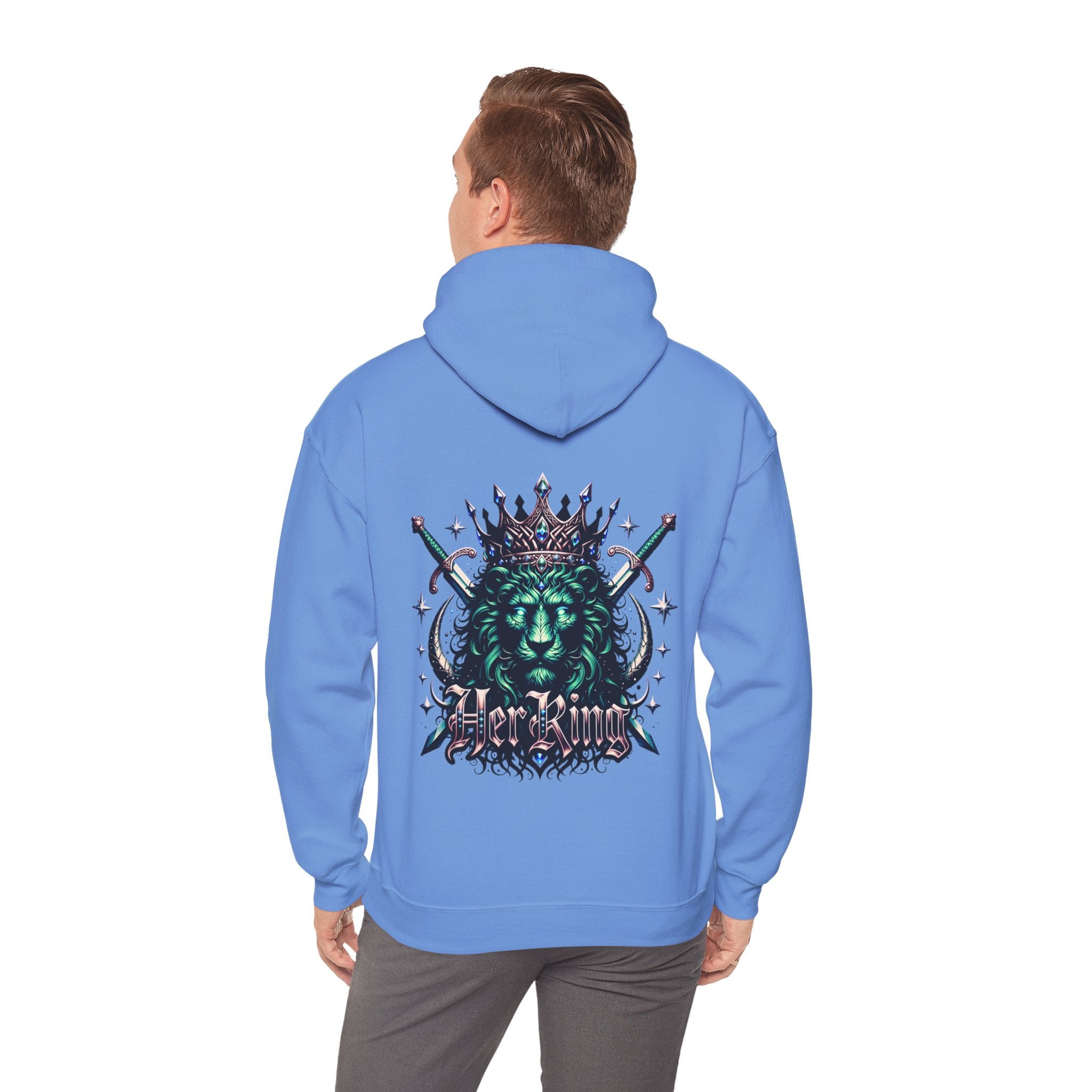 Lion Her King Crown Hoodie